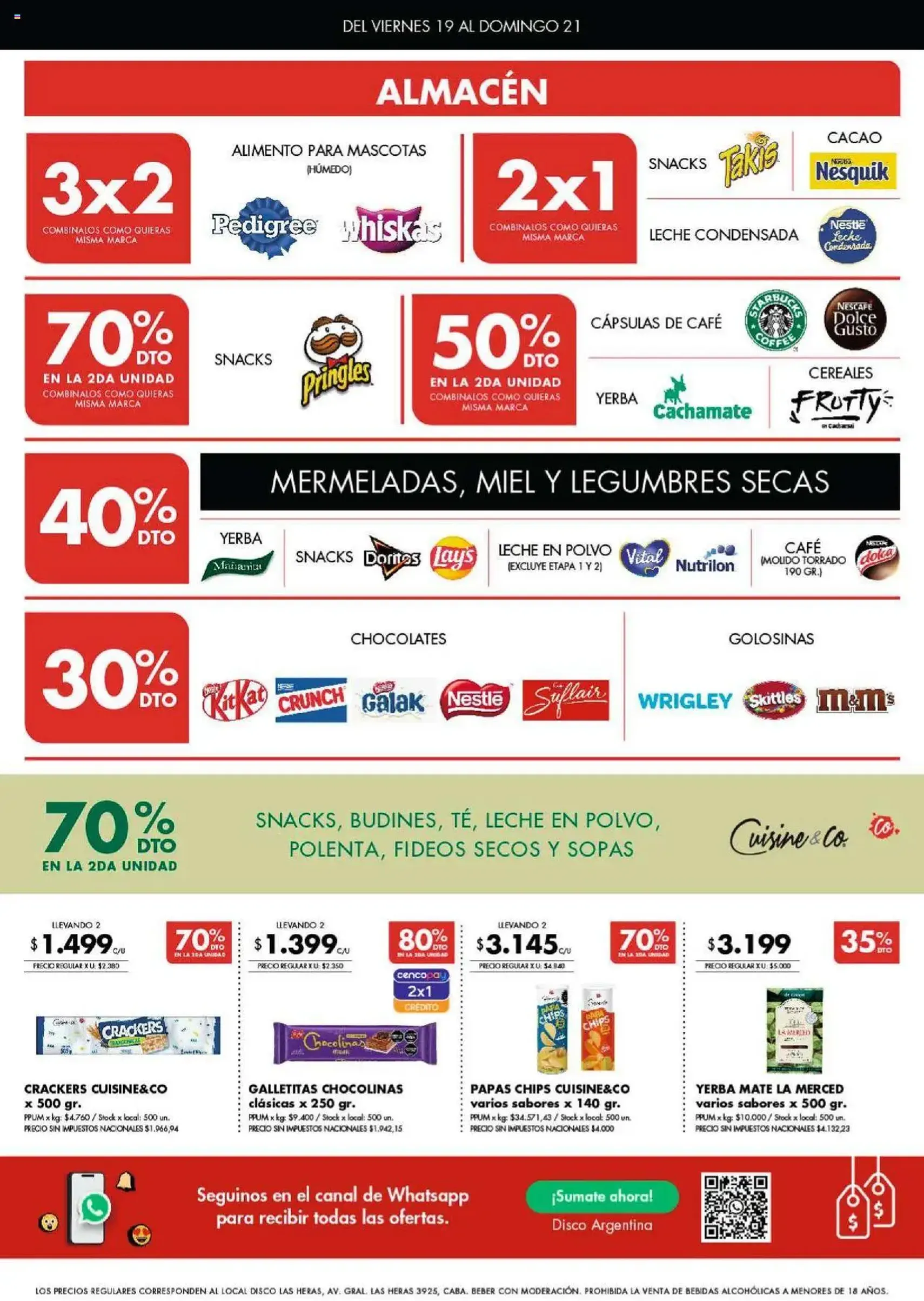 Disco ofertas - folleto válido desde 19/09/2025 página 2 de 9 Disco ofertas - folleto válido desde 19/09/2025 página 2 de 9