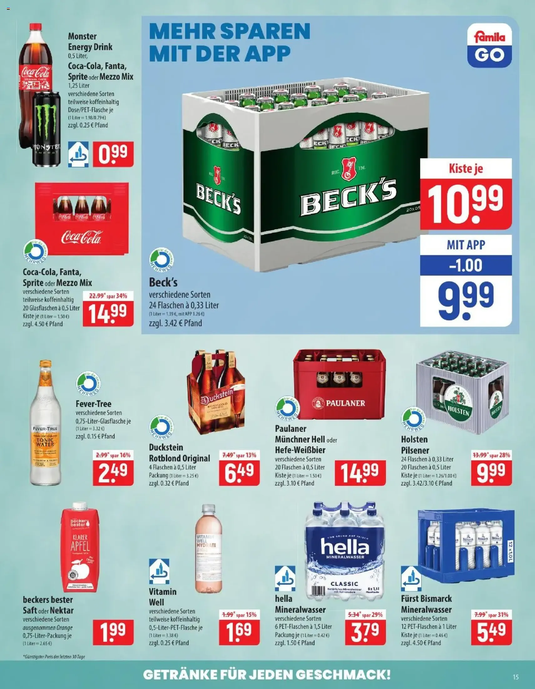 Famila Prospekt - Gültiger Prospekt ab 07.09.2026, Seite 15 von insgesamt 24