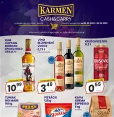 KARMEN CBA leták - náhľad letáku platný od 22.09.2025