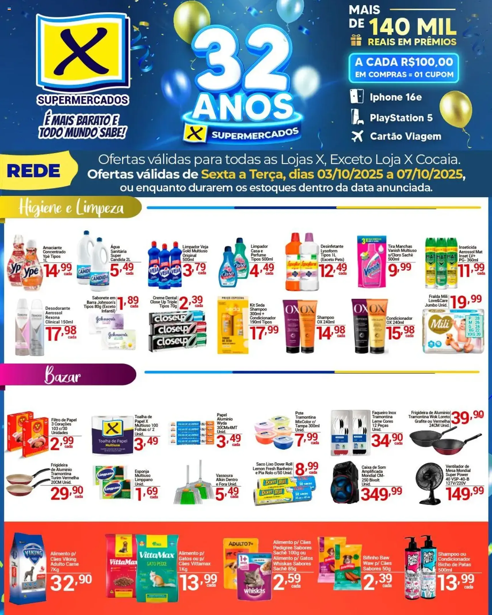 X Supermercados - Ofertas da semana - folheto válido a partir de 03/10/2025 página 2 de 6