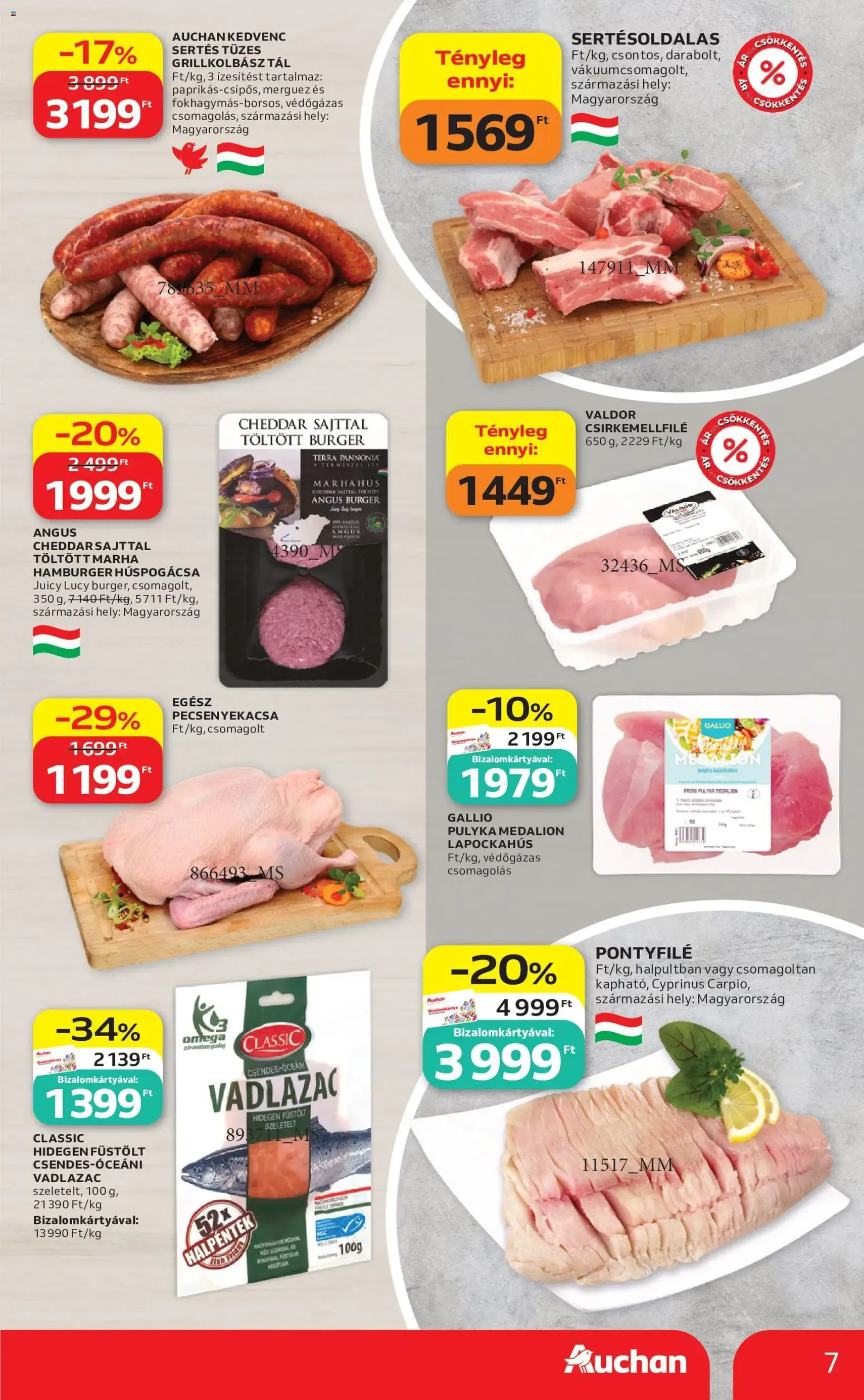 Auchan akciós újság - 2026.05.21. érvényes szórólap 7 oldal 52 oldalból
