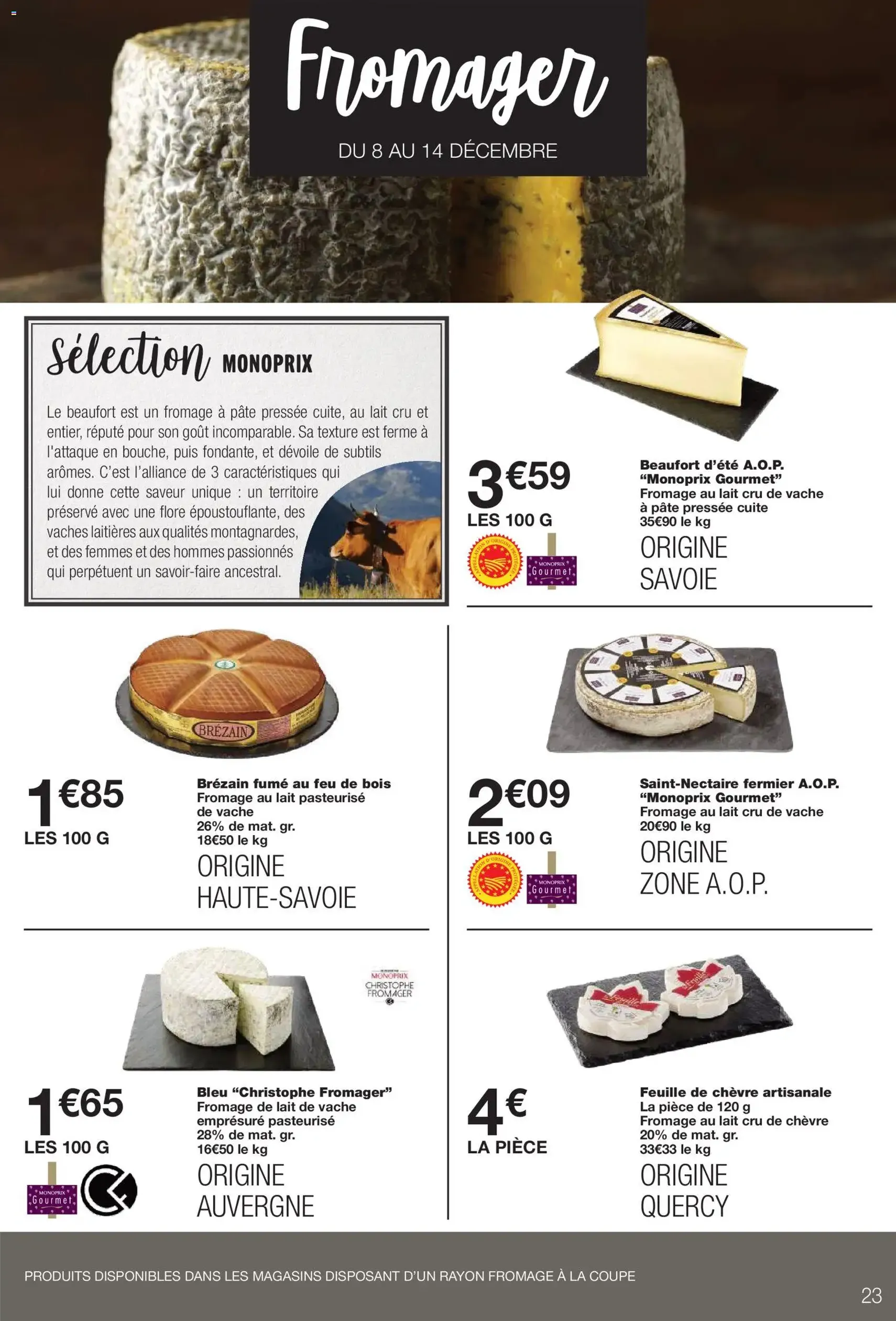 Monoprix catalogue - brochure valable à partir du 02/12/2025, page 23 sur 66