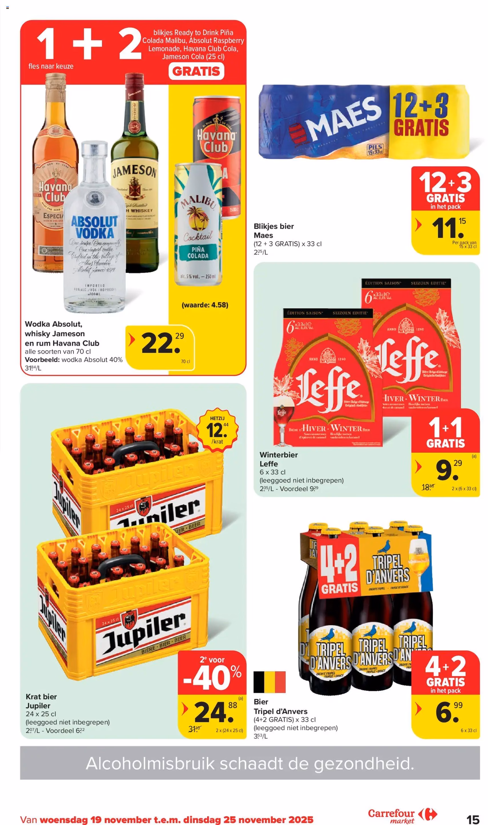 Carrefour market folder week 47 - geldige folder vanaf 19/11/2025 pagina 15 van 20