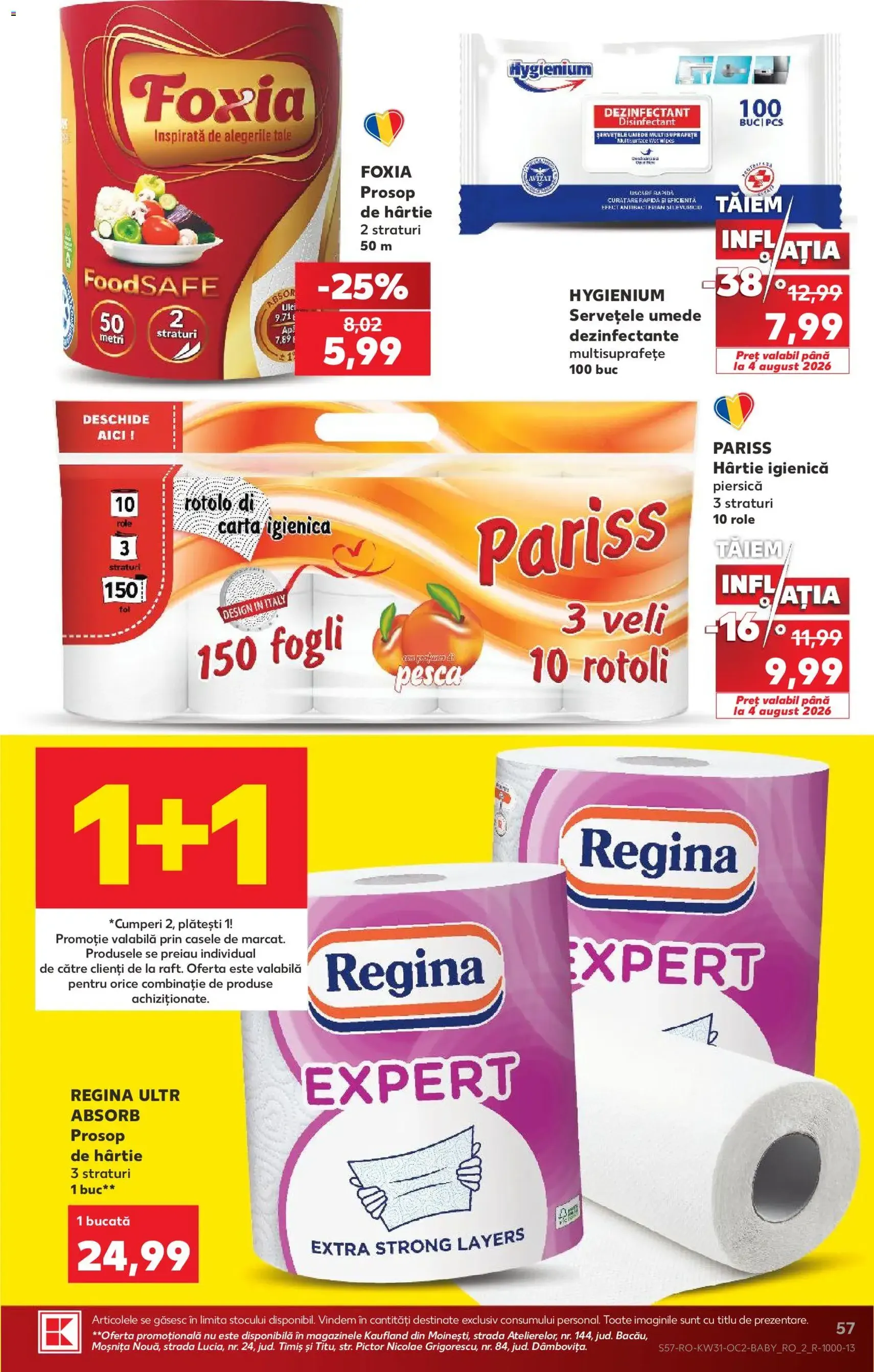 Kaufland RO akciós újság - 2026.07.29. érvényes szórólap 57 oldal 64 oldalból