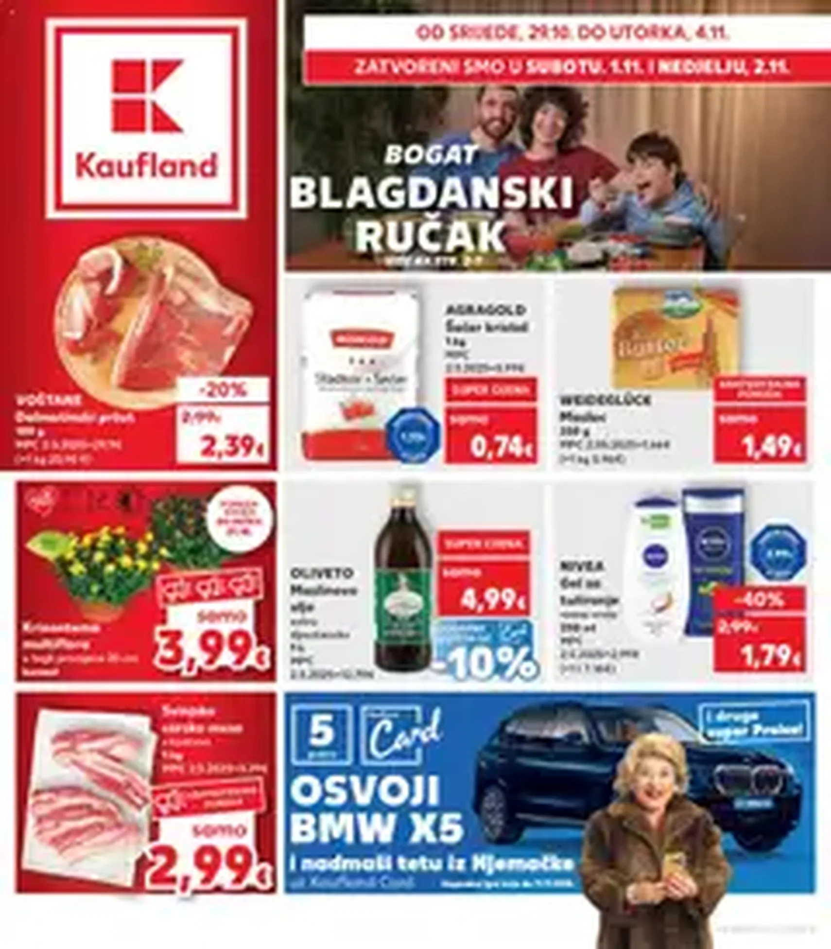 Kaufland HR - Split-Ravne njive - 2025.10.29. érvényes szórólap 1 oldal 1 oldalból