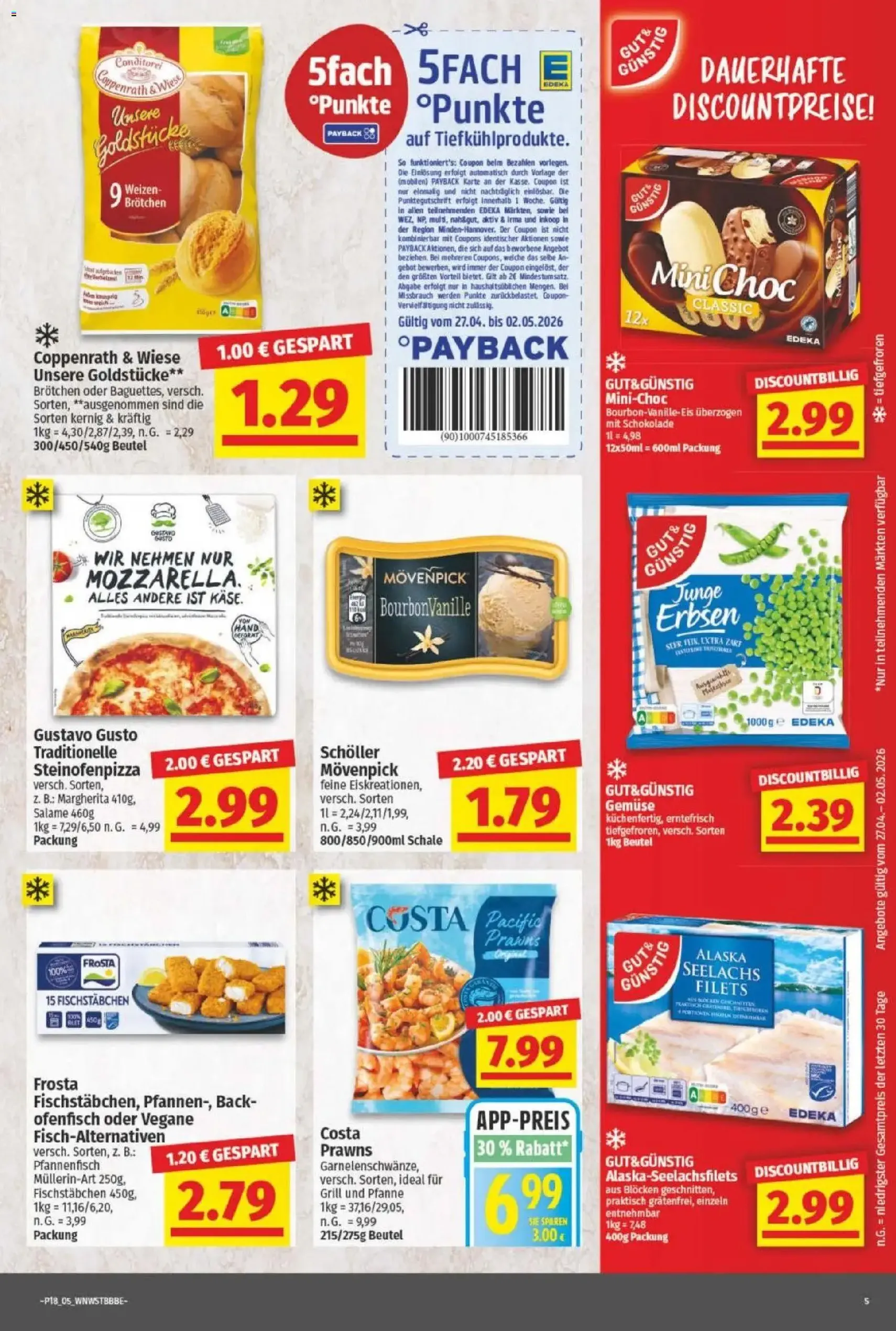 NP Discount Prospekt - Gültiger Prospekt ab 27.04.2026, Seite 5 von insgesamt 15