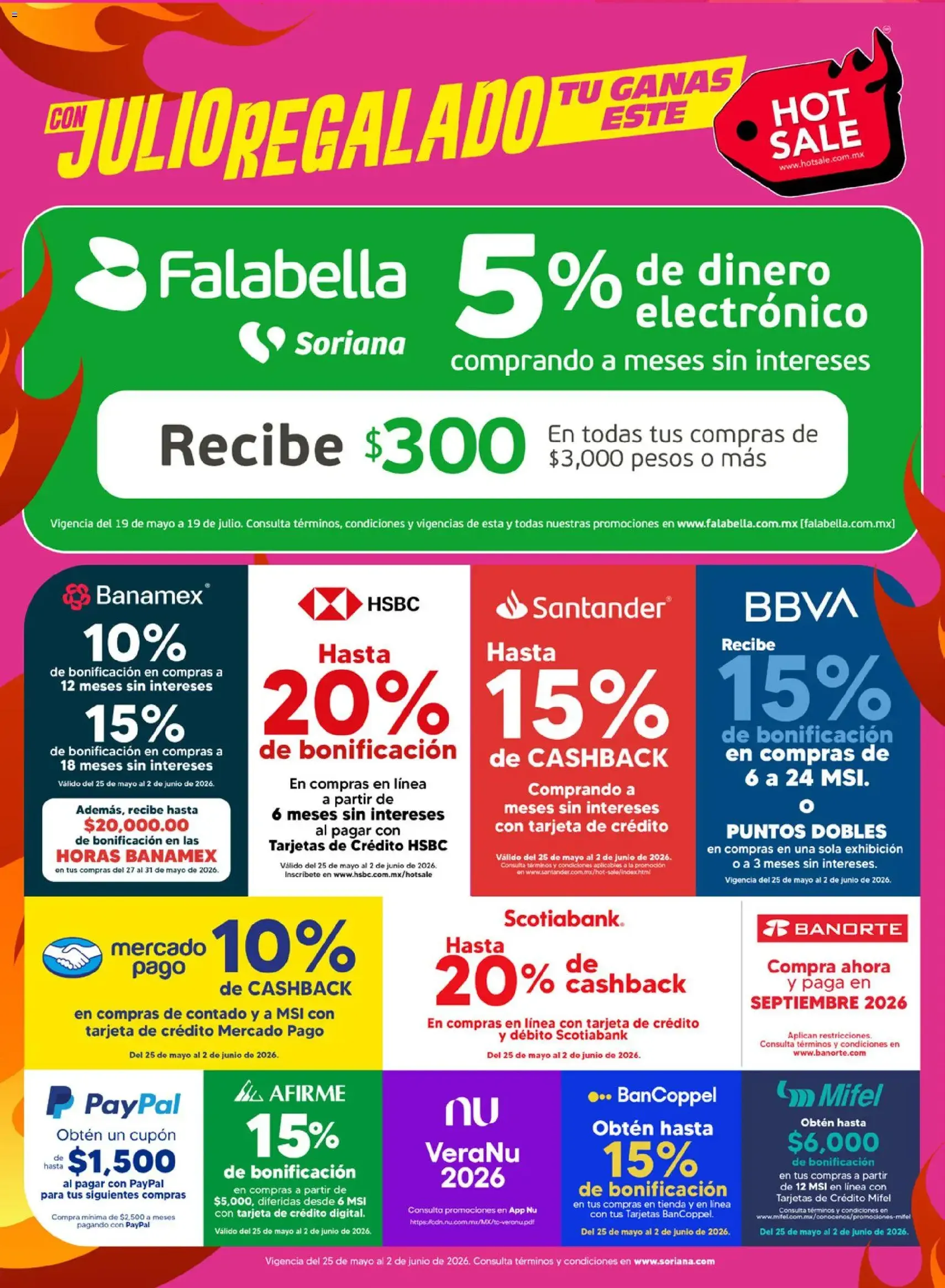 Soriana Hot Sale - folleto válido desde 25/05/2026 página 2 de 47