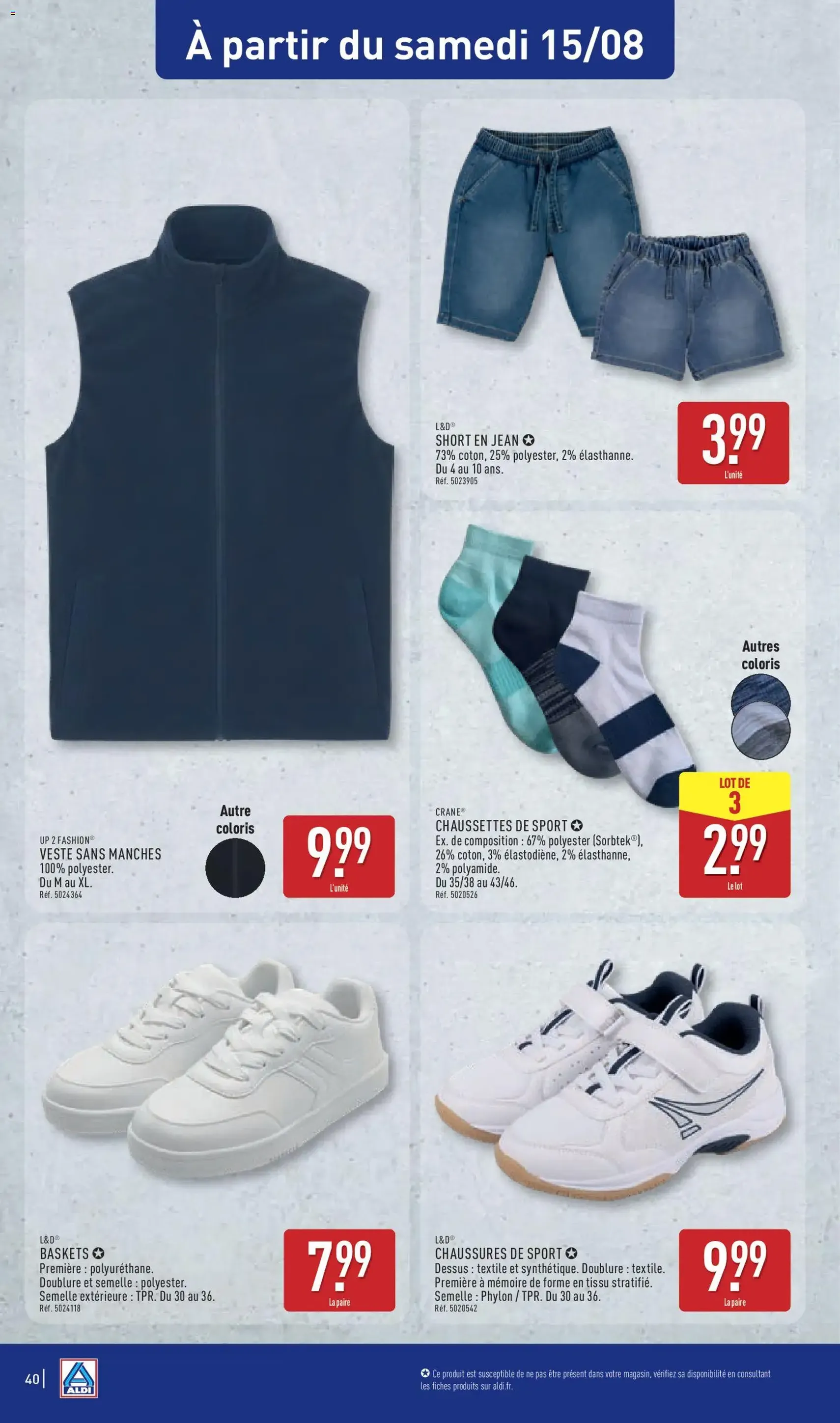 Aldi catalogue - brochure valable à partir du 11/08/2026, page 42 sur 46