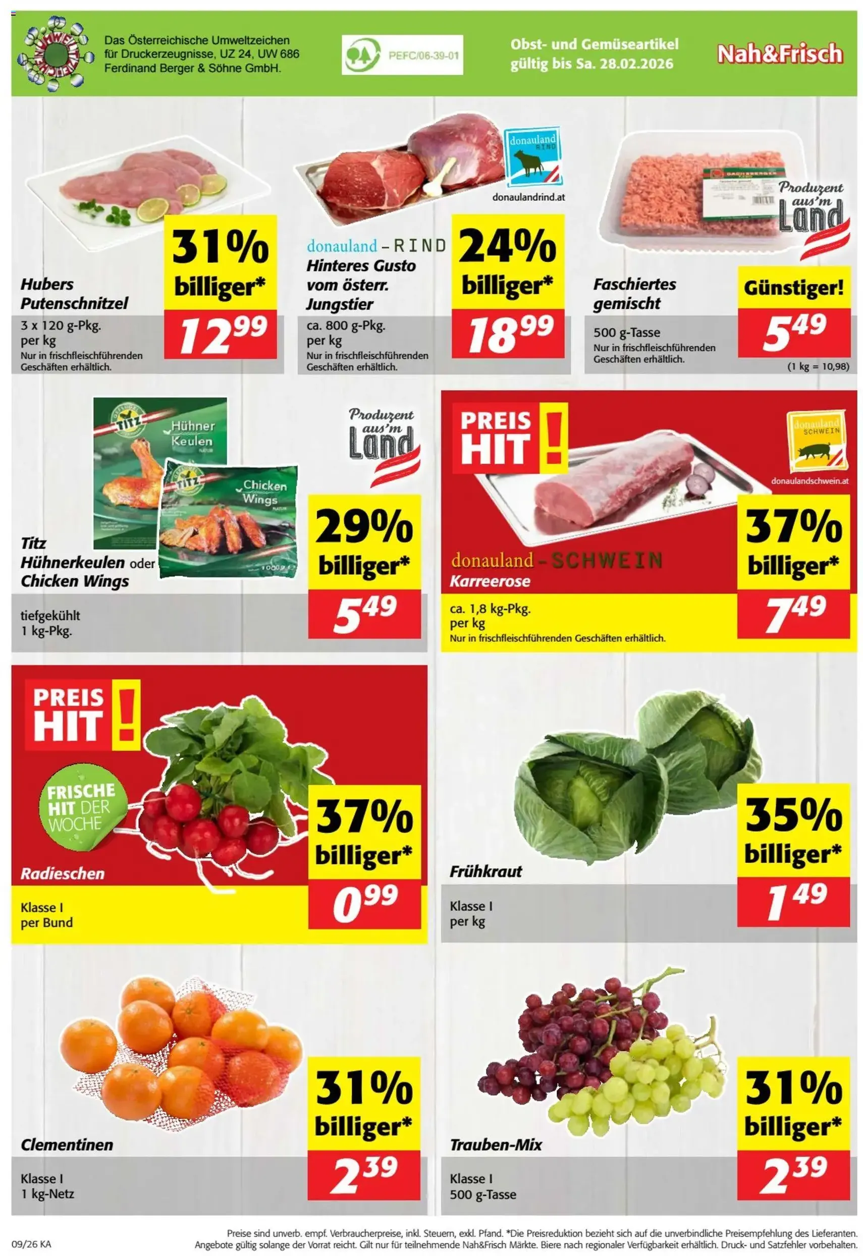 Nah und Frisch Flugblatt - Gültiger Prospekt ab 25.02.2026, Seite 8 von insgesamt 8