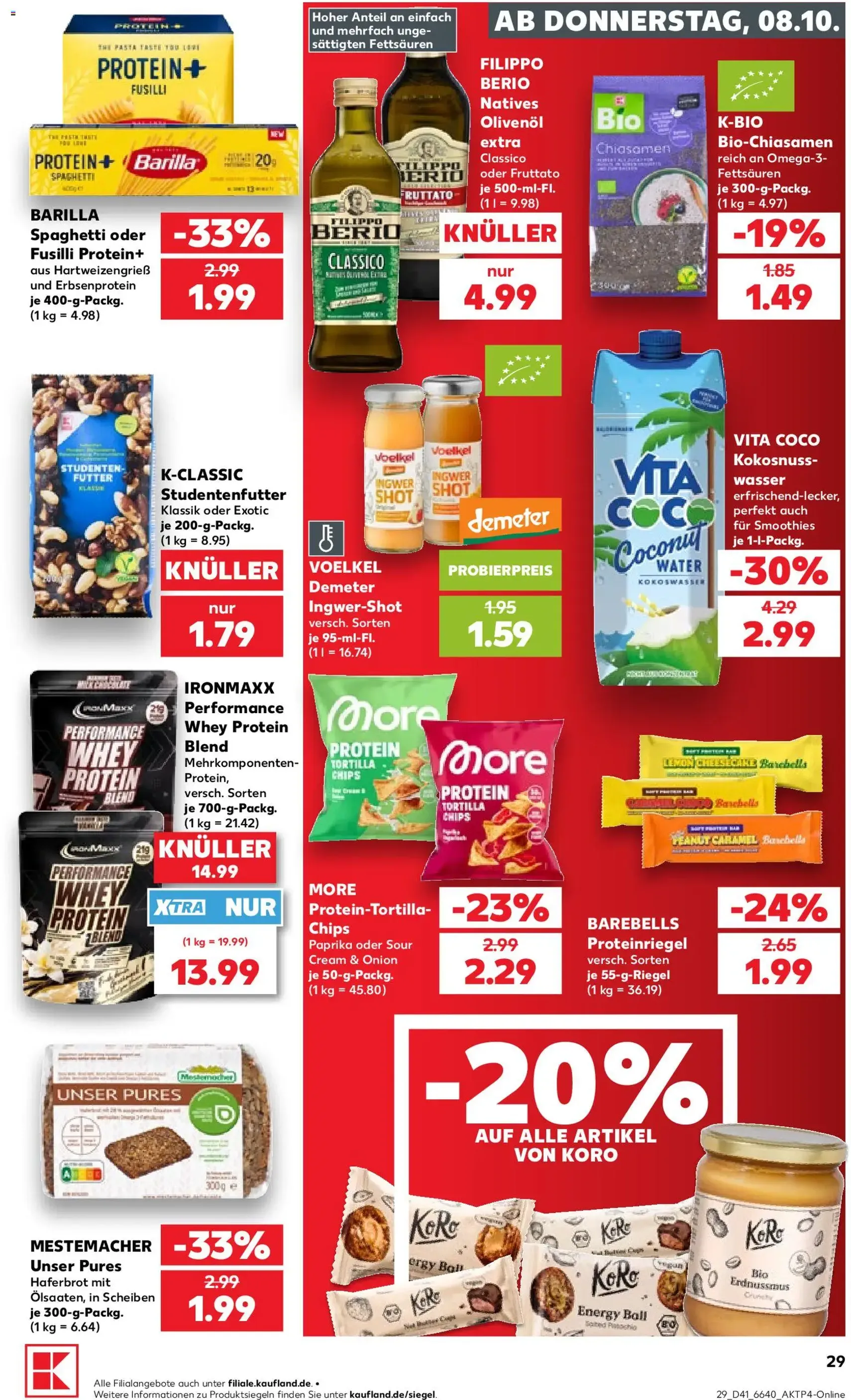 Kaufland Prospekt - Gültiger Prospekt ab 08.10.2026, Seite 29 von insgesamt 70