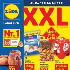 Lidl aktionen - Prospekt Vorschau gültig ab 13.08.2026