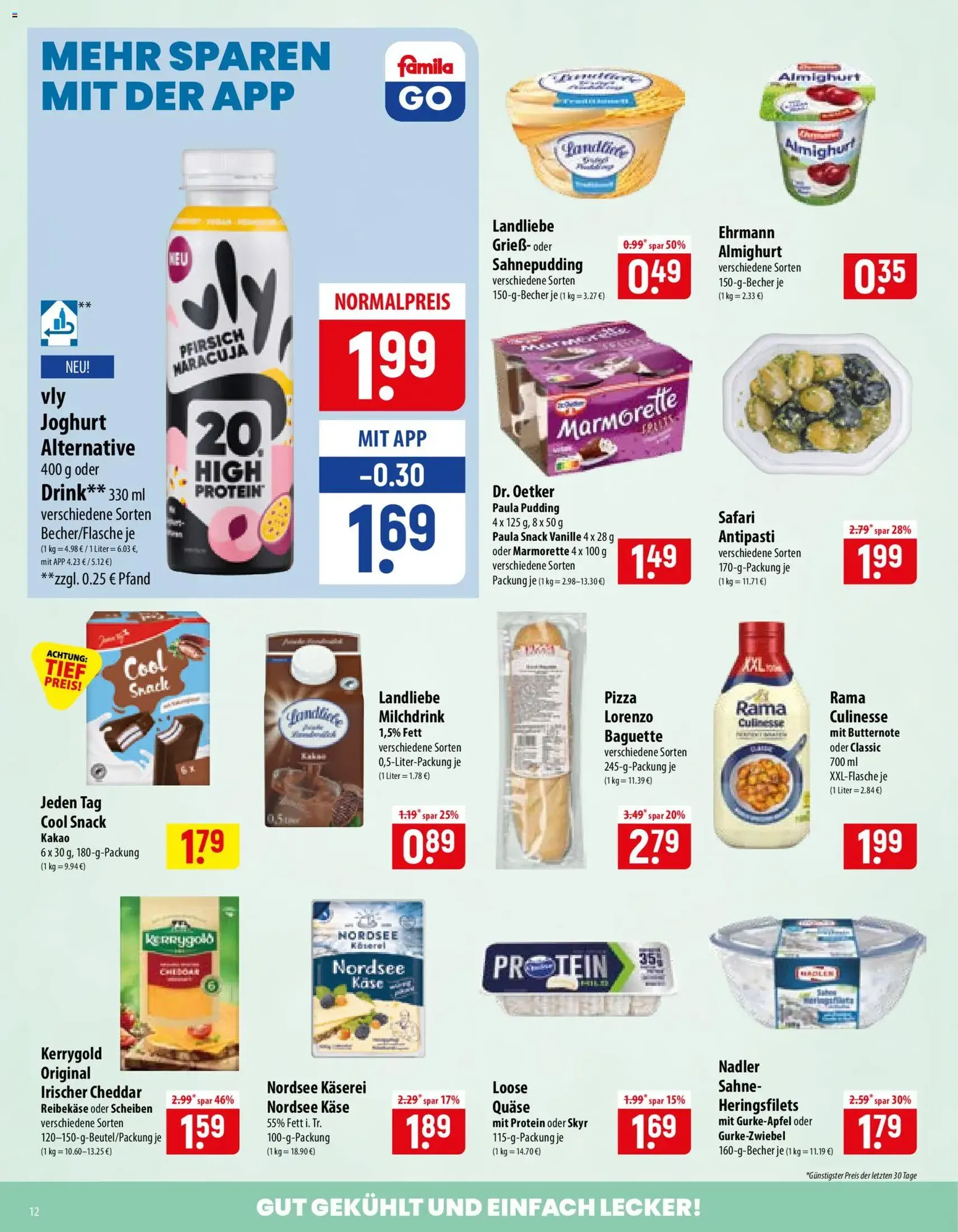 Famila Prospekt - Gültiger Prospekt ab 24.08.2026, Seite 12 von insgesamt 24