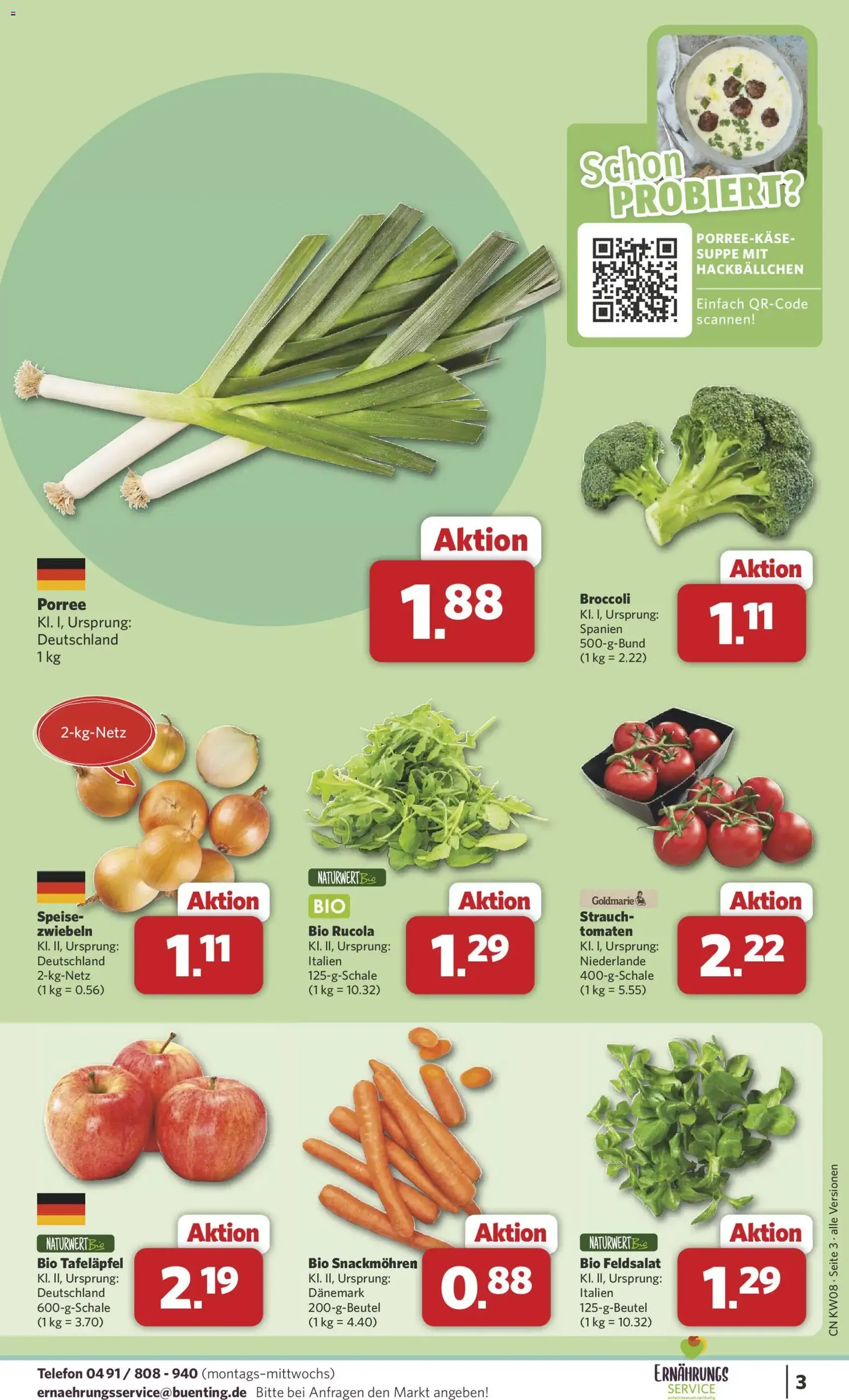 Combi Prospekt - Gültiger Prospekt ab 16.02.2026, Seite 3 von insgesamt 31