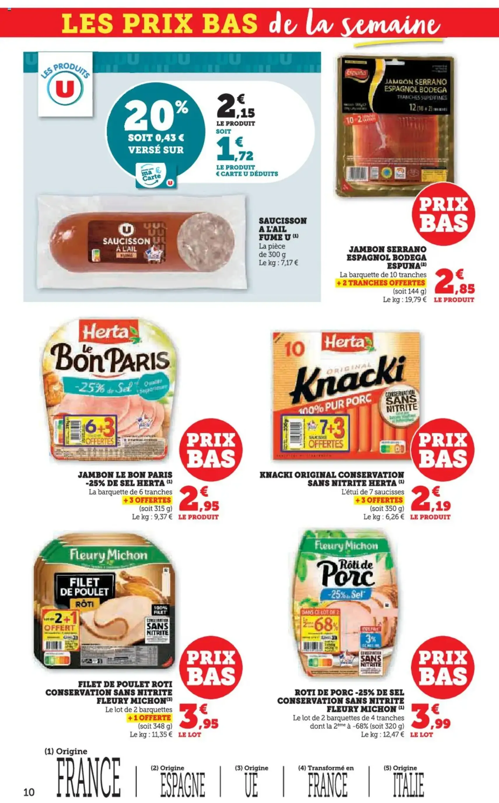 Super U catalogue - brochure valable à partir du 12/08/2025, page 10 sur 24 Super U catalogue - brochure valable à partir du 12/08/2025, page 10 sur 24