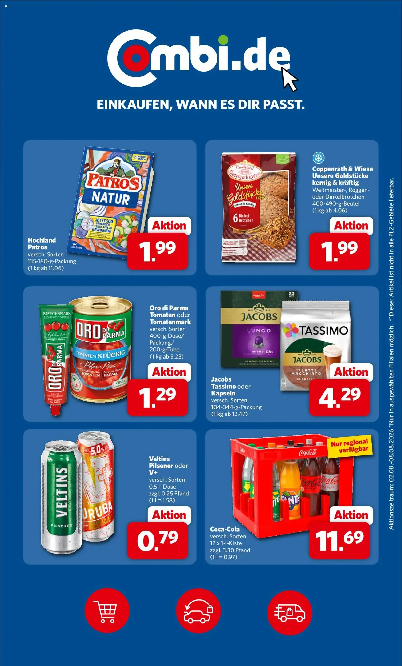 Combi Prospekt - Gültiger Prospekt ab 03.08.2026, Seite 31 von insgesamt 35