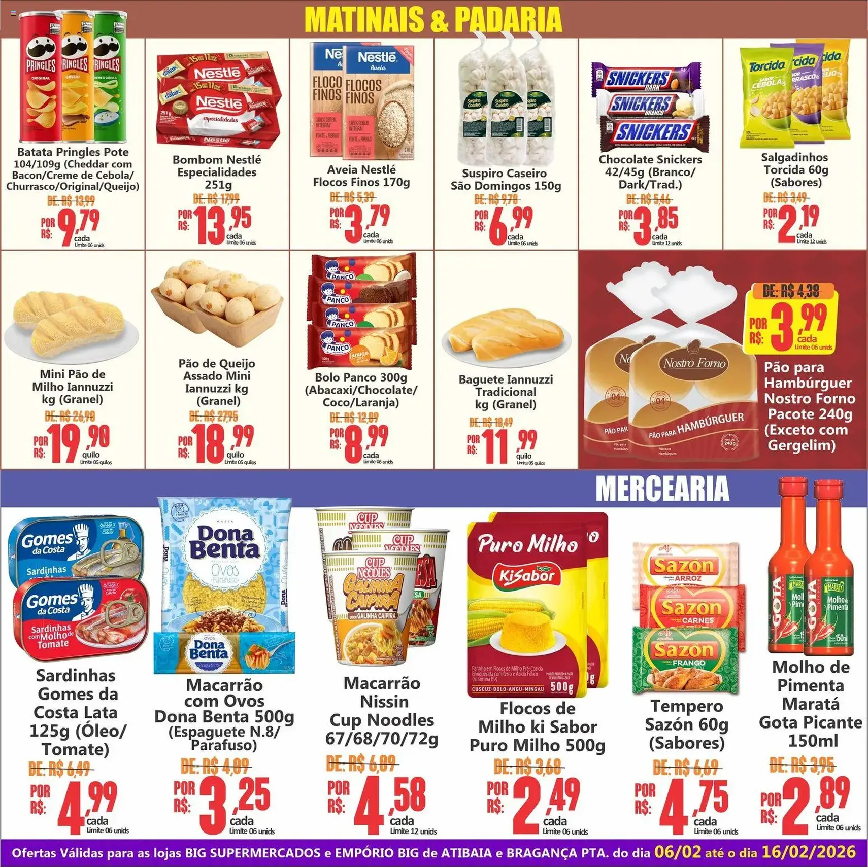 Big Supermercados - Ofertas da semana - folheto válido a partir de 06/02/2026 página 4 de 6