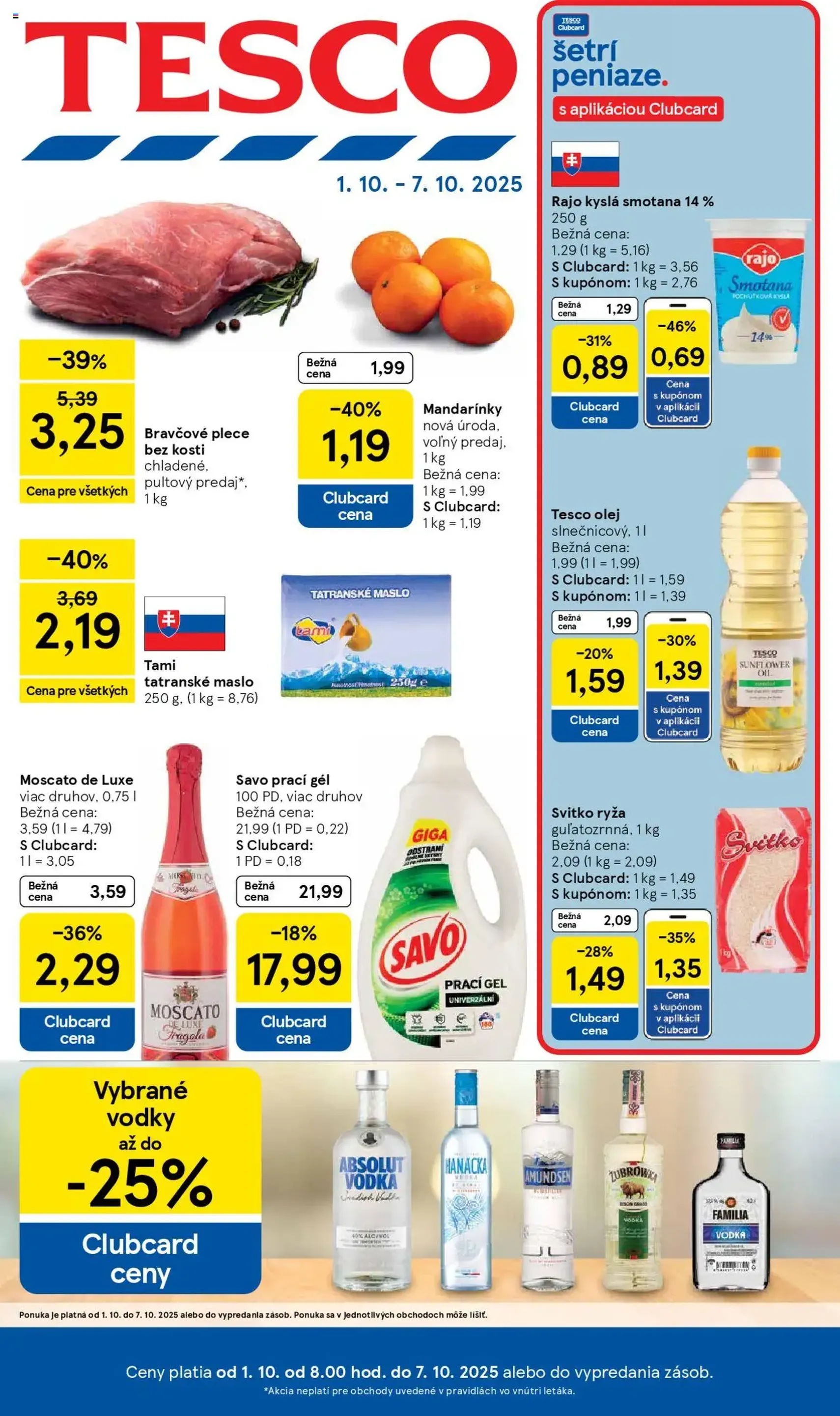 Tesco Hypermarket - leták - platný leták od 01.10.2025 strana 1 z 33