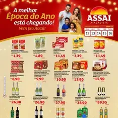 Encarte Assaí Atacadista - pré-visualização do folheto, válido a partir de 12/11/2025