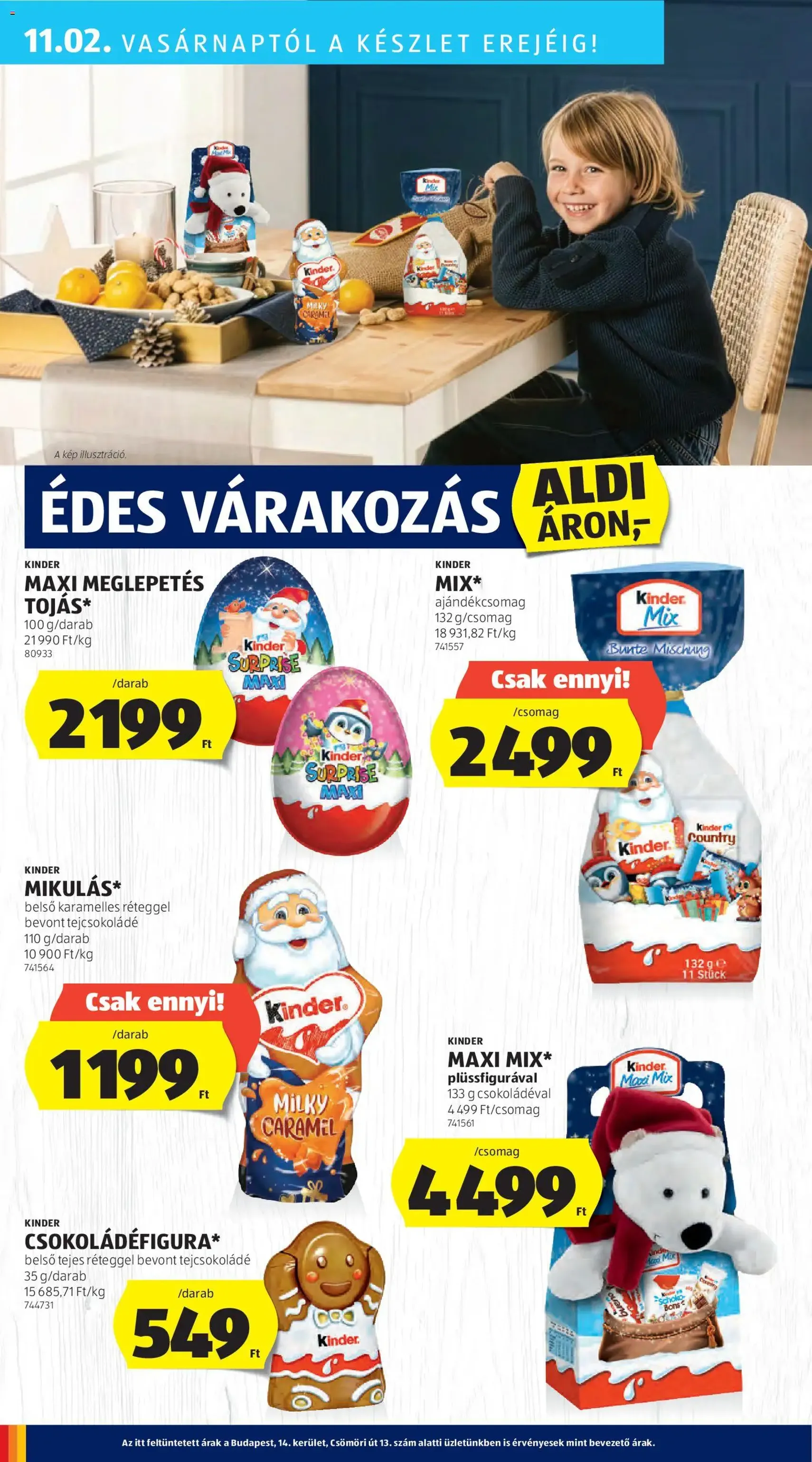 Aldi Akciós újság - 2025.10.30. érvényes szórólap 48 oldal 55 oldalból Aldi Akciós újság - 2025.10.30. érvényes szórólap 48 oldal 55 oldalból