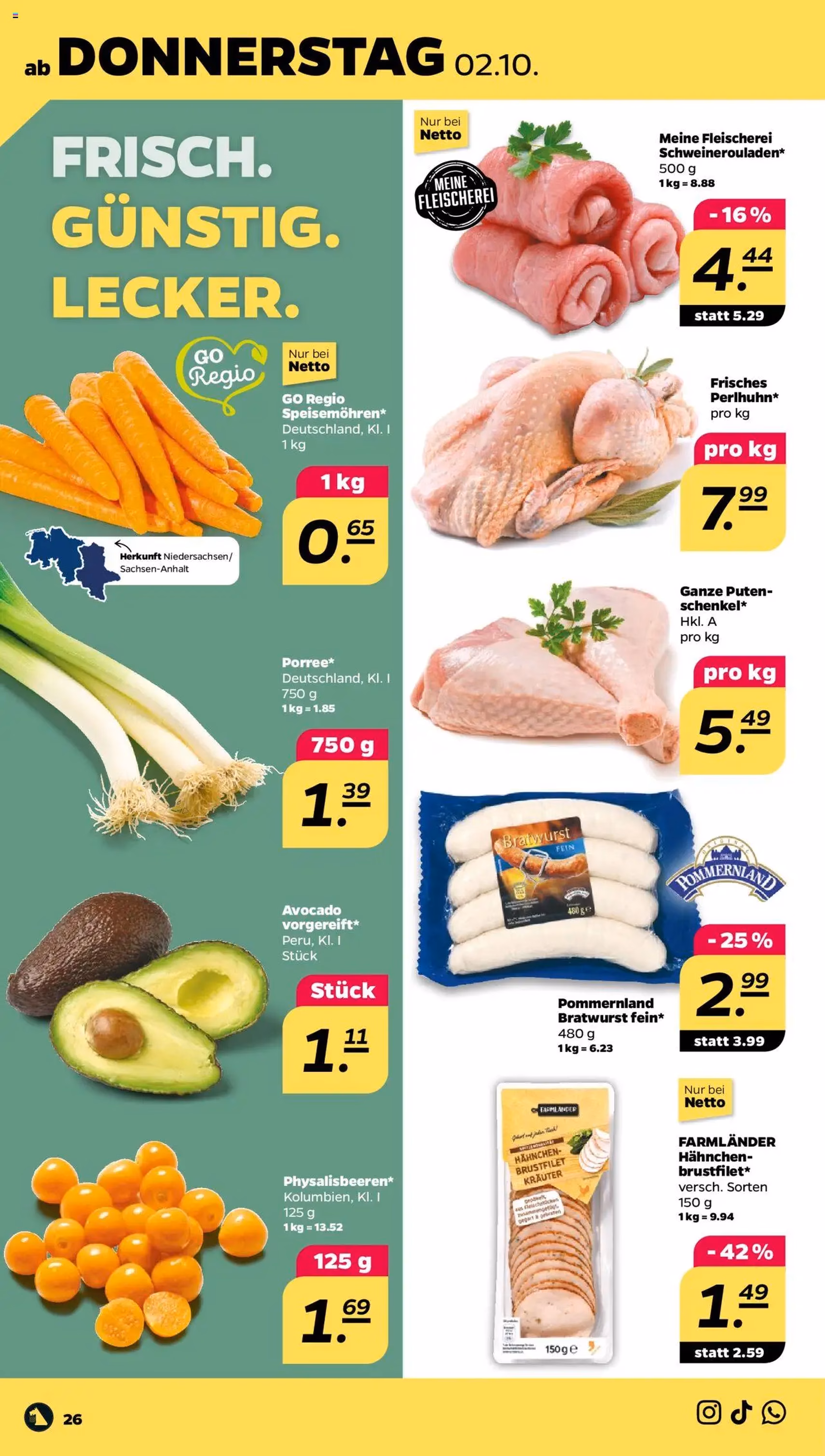 Netto Prospekt - Gültiger Prospekt ab 29.09.2025, Seite 26 von insgesamt 34