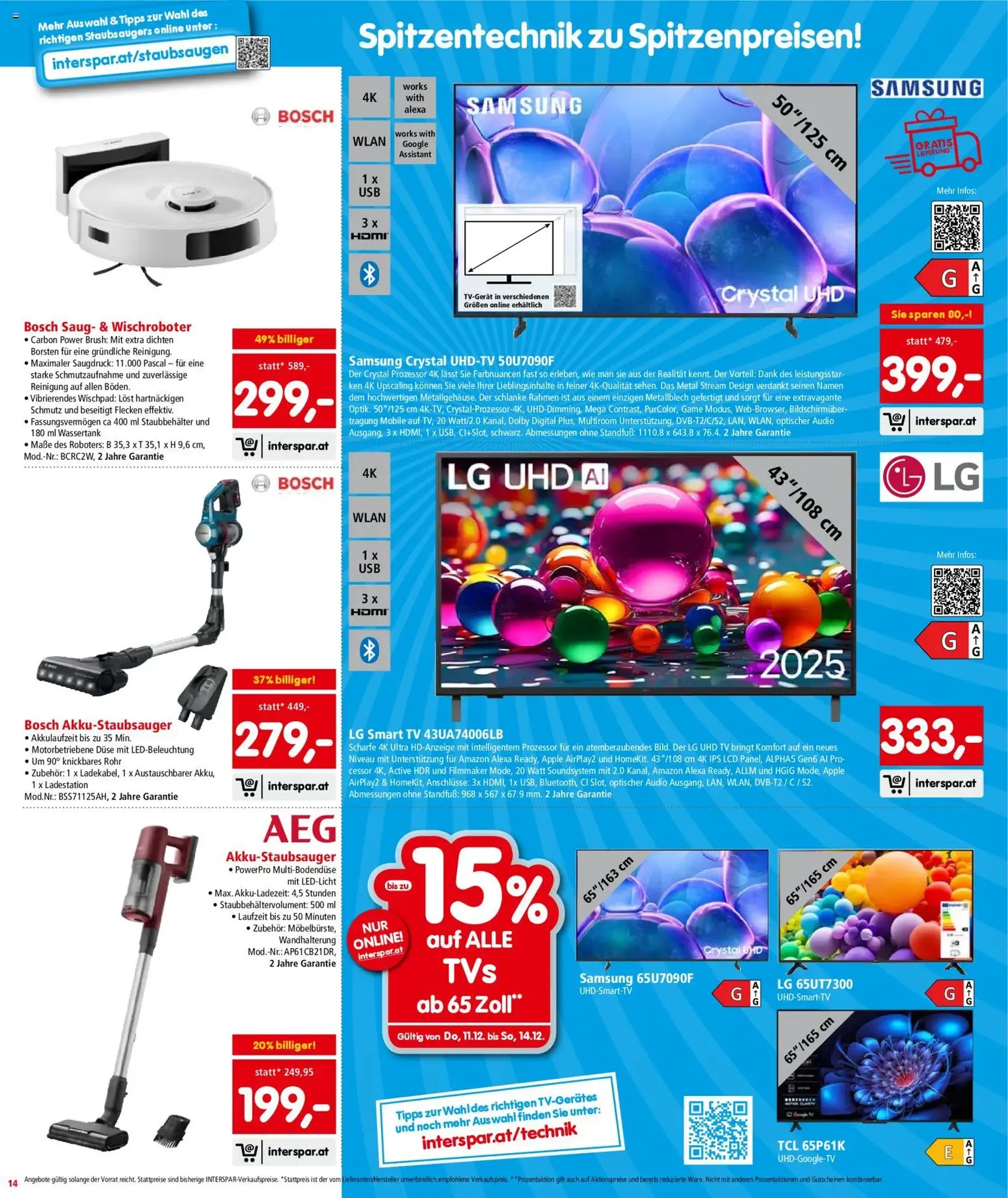 Interspar Flugblatt - Gültiger Prospekt ab 11.12.2025, Seite 15 von insgesamt 22