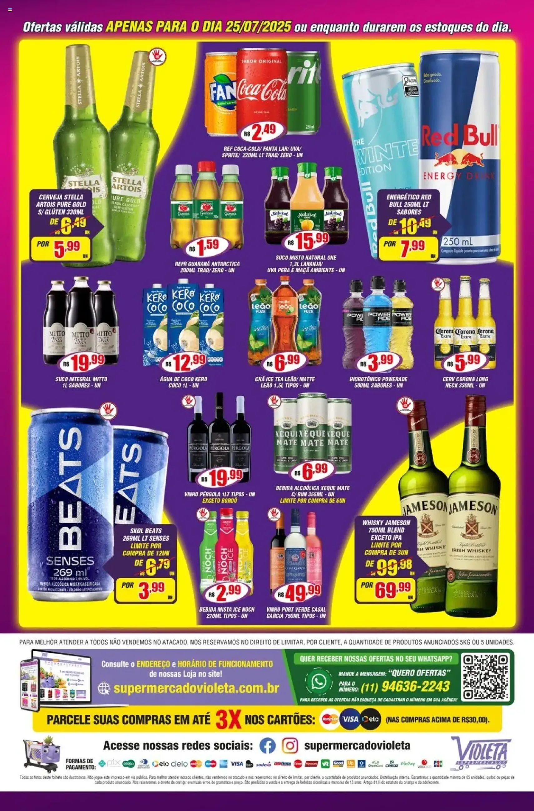 Violeta Supermercados - Ofertas da semana - folheto válido a partir de 25/07/2025 página 4 de 4