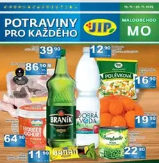 Jip leták - náhled letáku platný od 19.11.2025