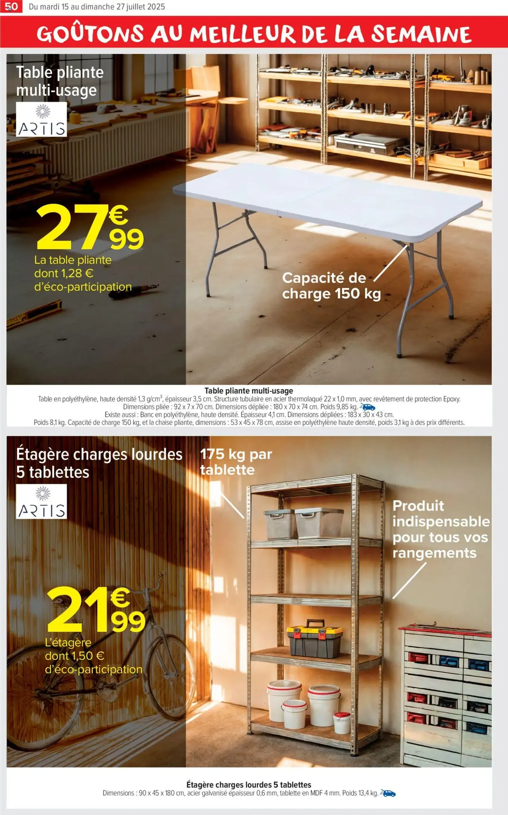 Carrefour Market catalogue semaine 29 - brochure valable à partir du 15/07/2025, page 52 sur 54 Carrefour Market catalogue semaine 29 - brochure valable à partir du 15/07/2025, page 52 sur 54
