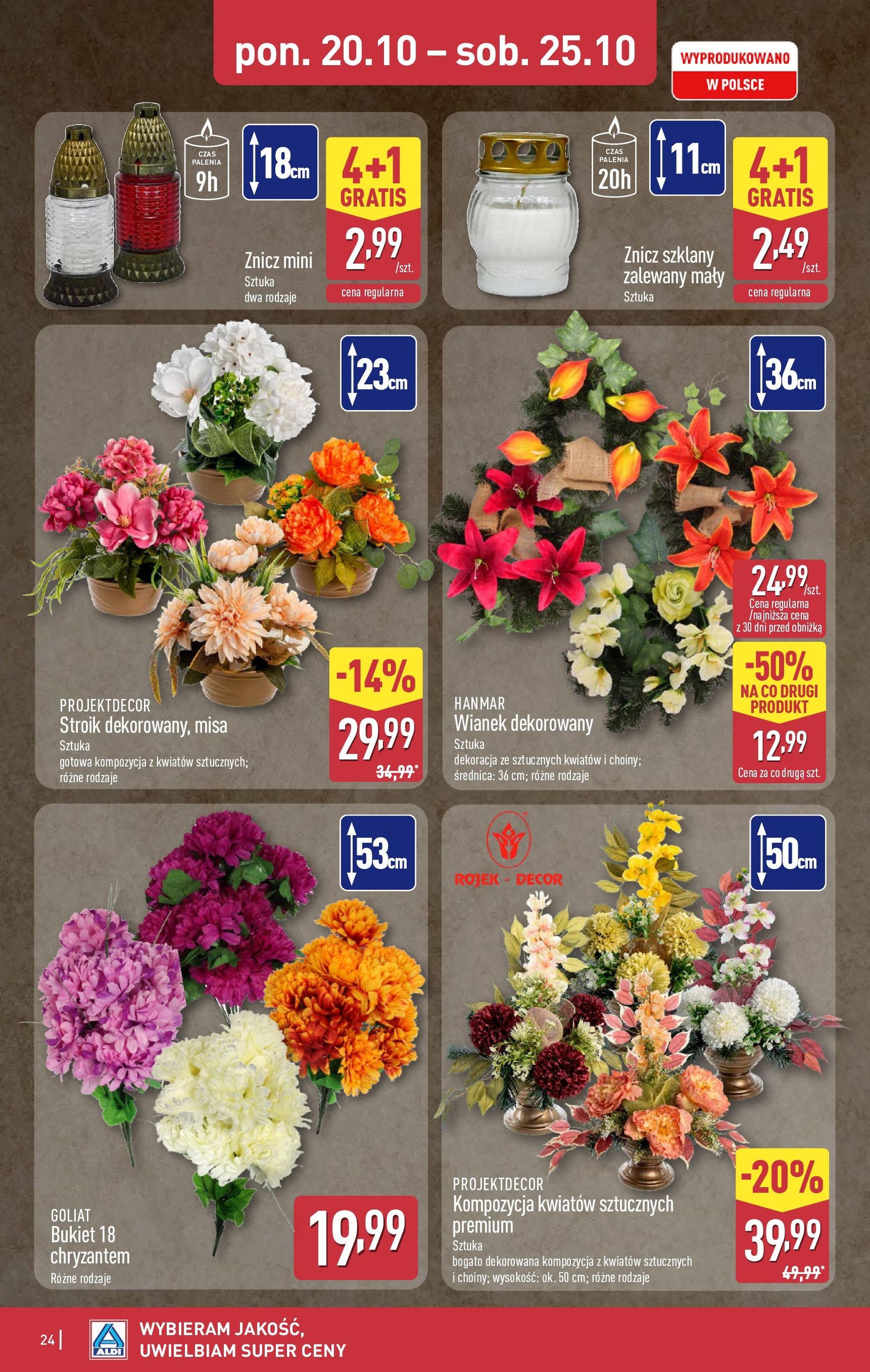 Aldi Gazetka - ważny gazetka od 20.10.2025 strona 24 z 41 Aldi Gazetka - ważny gazetka od 20.10.2025 strona 24 z 41