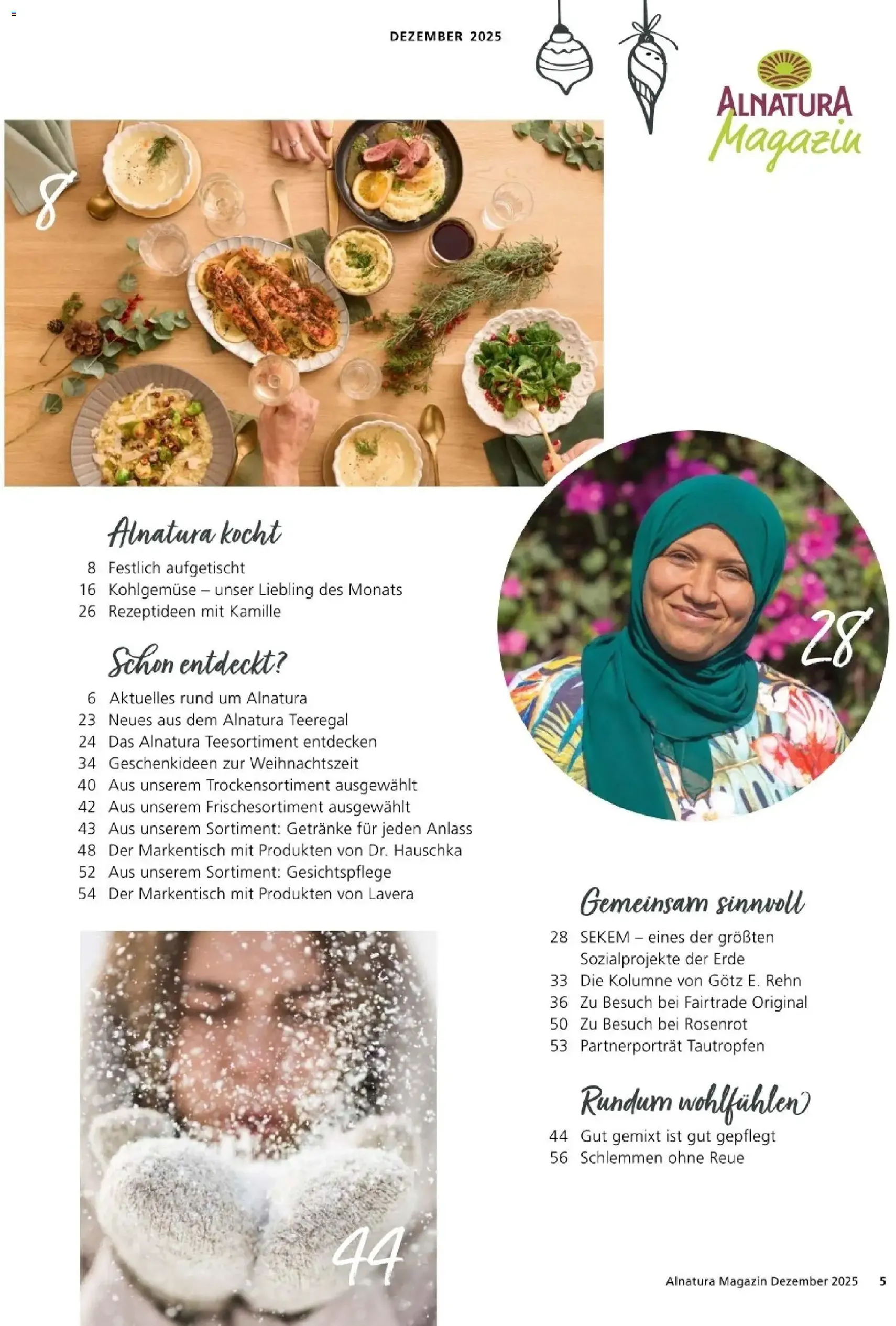 Alnatura Prospekt - Gültiger Prospekt ab 01.12.2025, Seite 5 von insgesamt 64
