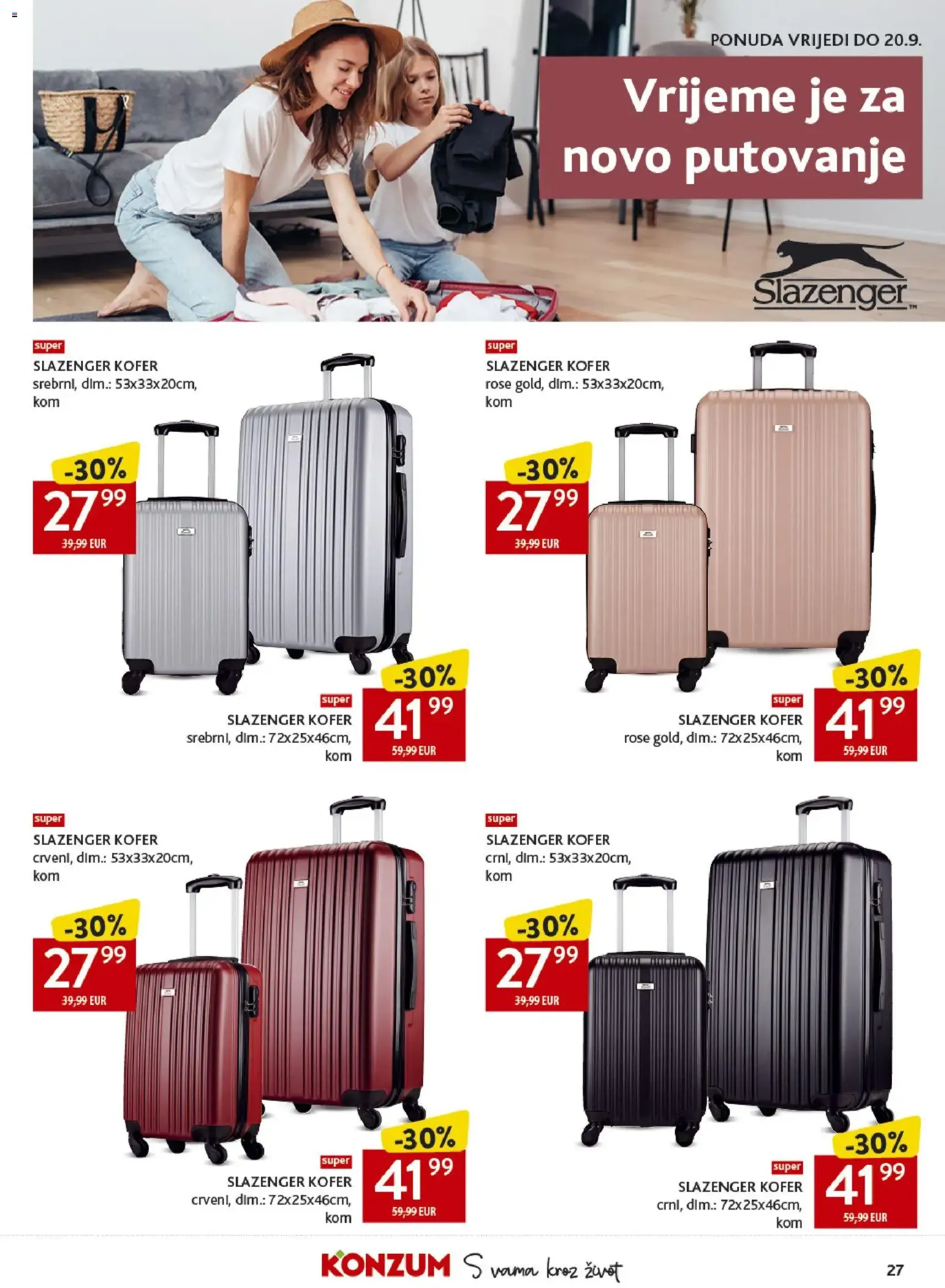 Konzum HR akciós újság - 2026.07.29. érvényes szórólap 27 oldal 40 oldalból