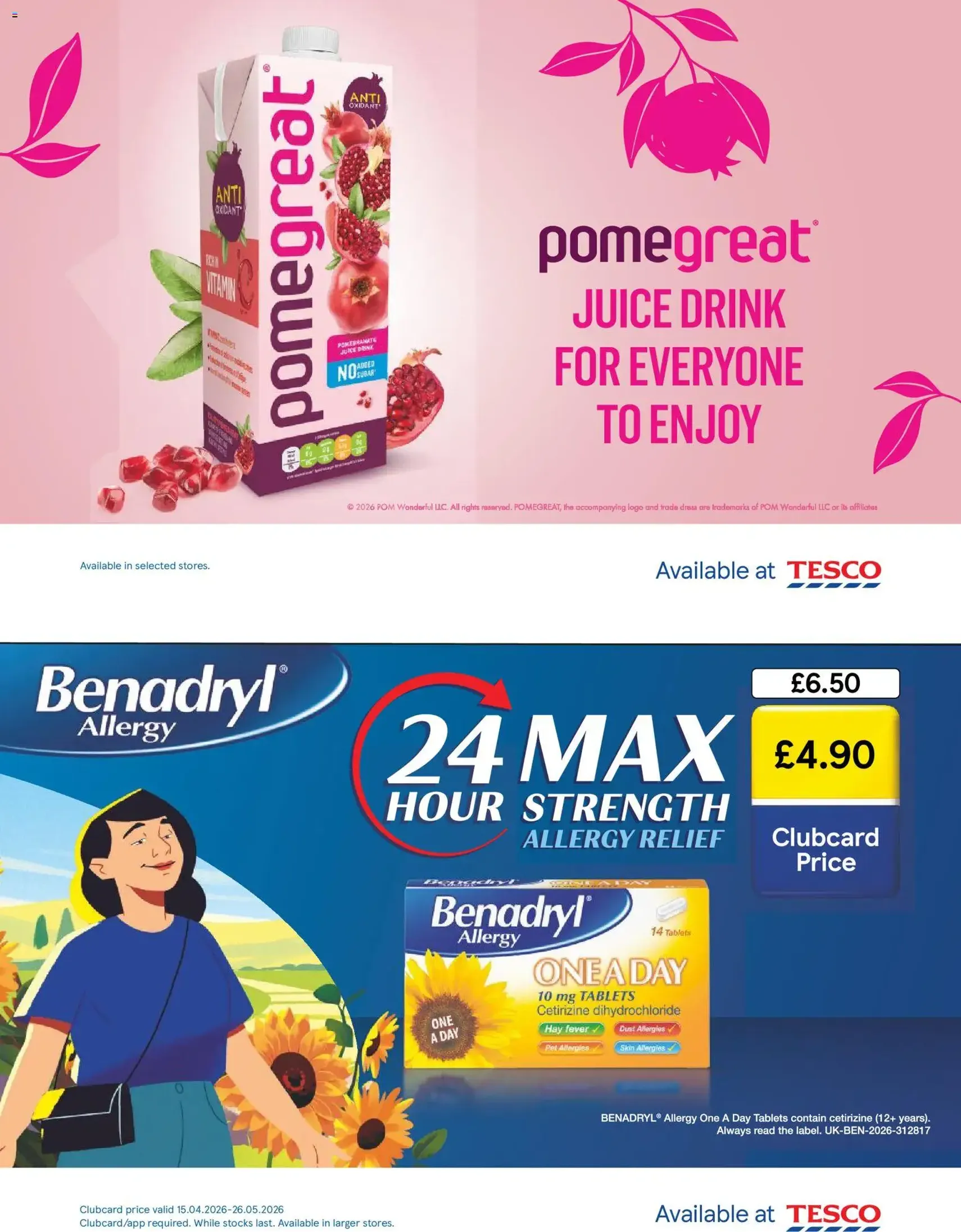 Tesco Magazine - May 2026 - valid flyer from 01/05/2026, page 82 of 100