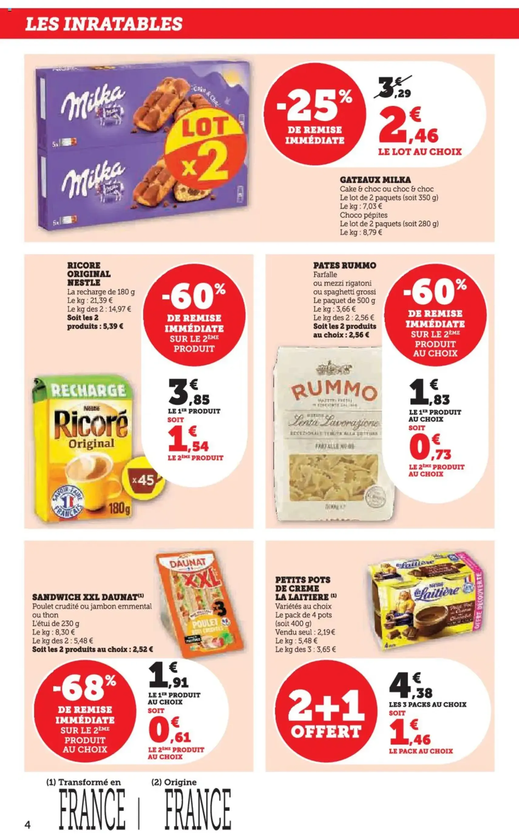 Super U catalogue - brochure valable à partir du 12/08/2025, page 4 sur 24 Super U catalogue - brochure valable à partir du 12/08/2025, page 4 sur 24