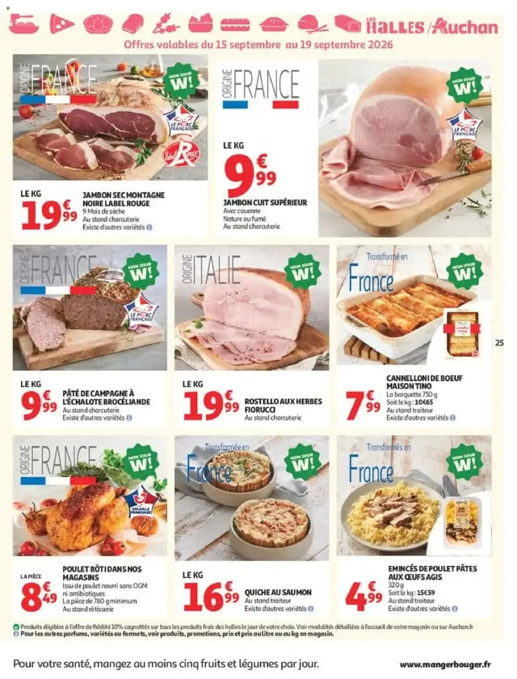 Auchan catalogue - brochure valable à partir du 15/09/2026, page 25 sur 60