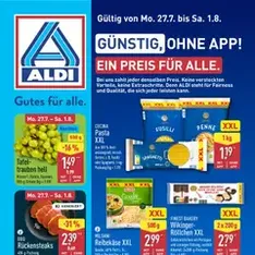 Aldi Prospekt - Prospekt Vorschau gültig ab 27.07.2026