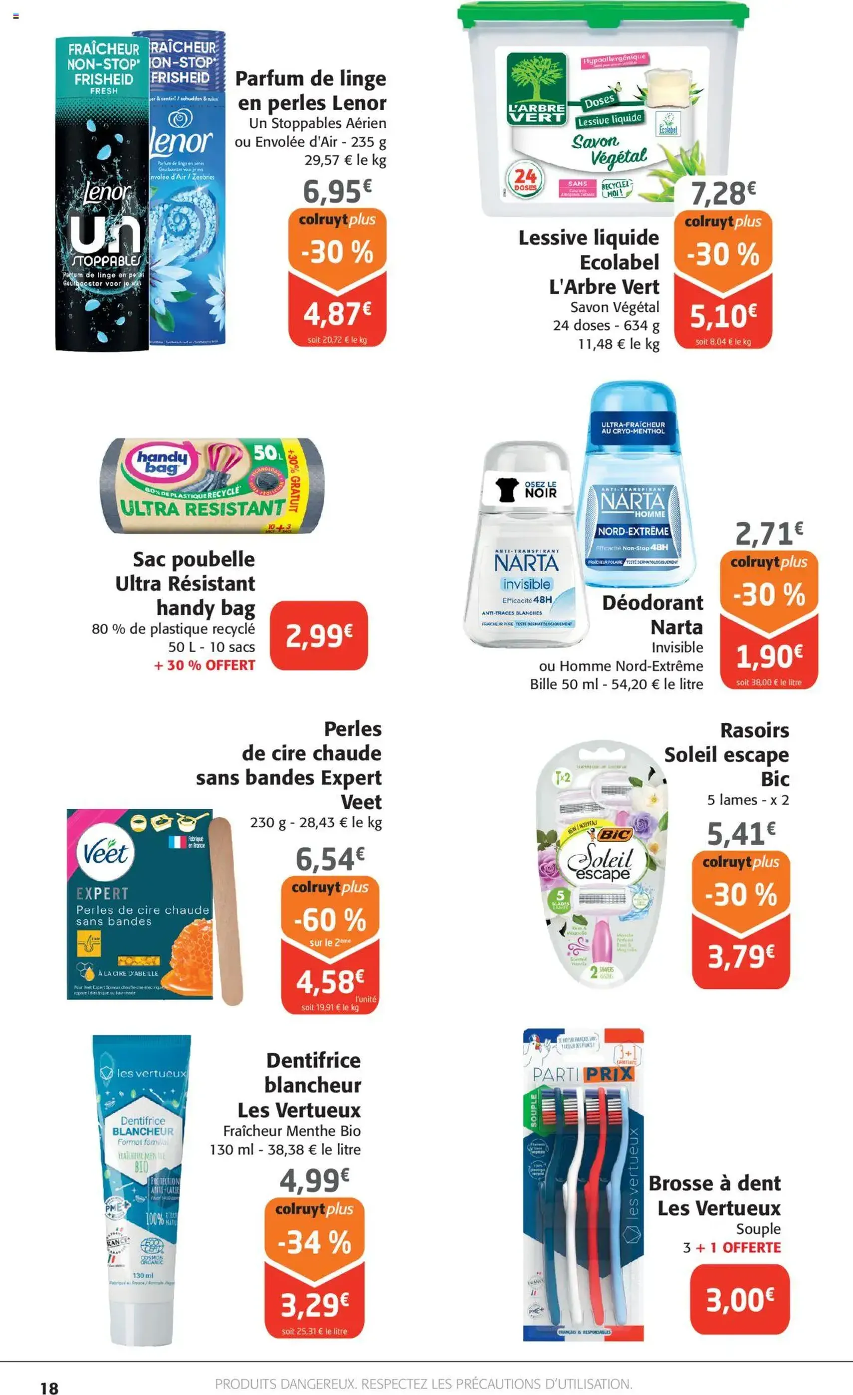 Colruyt catalogue - brochure valable à partir du 30/07/2025, page 18 sur 20 Colruyt catalogue - brochure valable à partir du 30/07/2025, page 18 sur 20