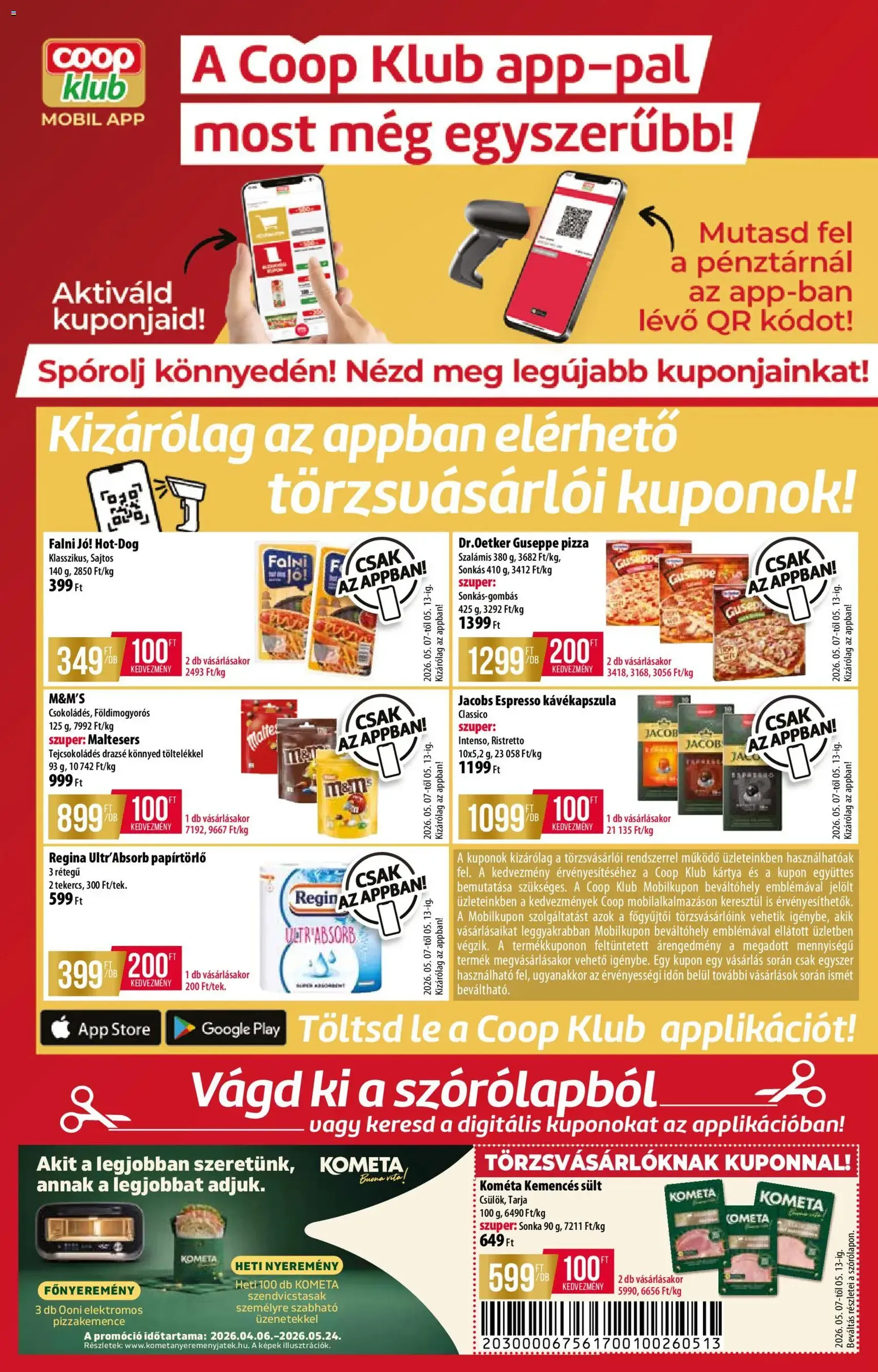 COOP akciós újság - 2026.05.07. érvényes szórólap 12 oldal 12 oldalból