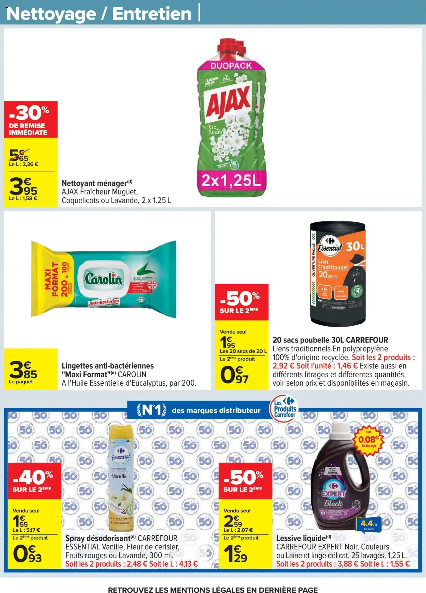 Carrefour catalogue de la semaine 10 - brochure valable à partir du 03/03/2026, page 60 sur 92