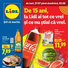 Lidl Catalog - previzualizare cataloage valabilă începând cu 27.07.2026