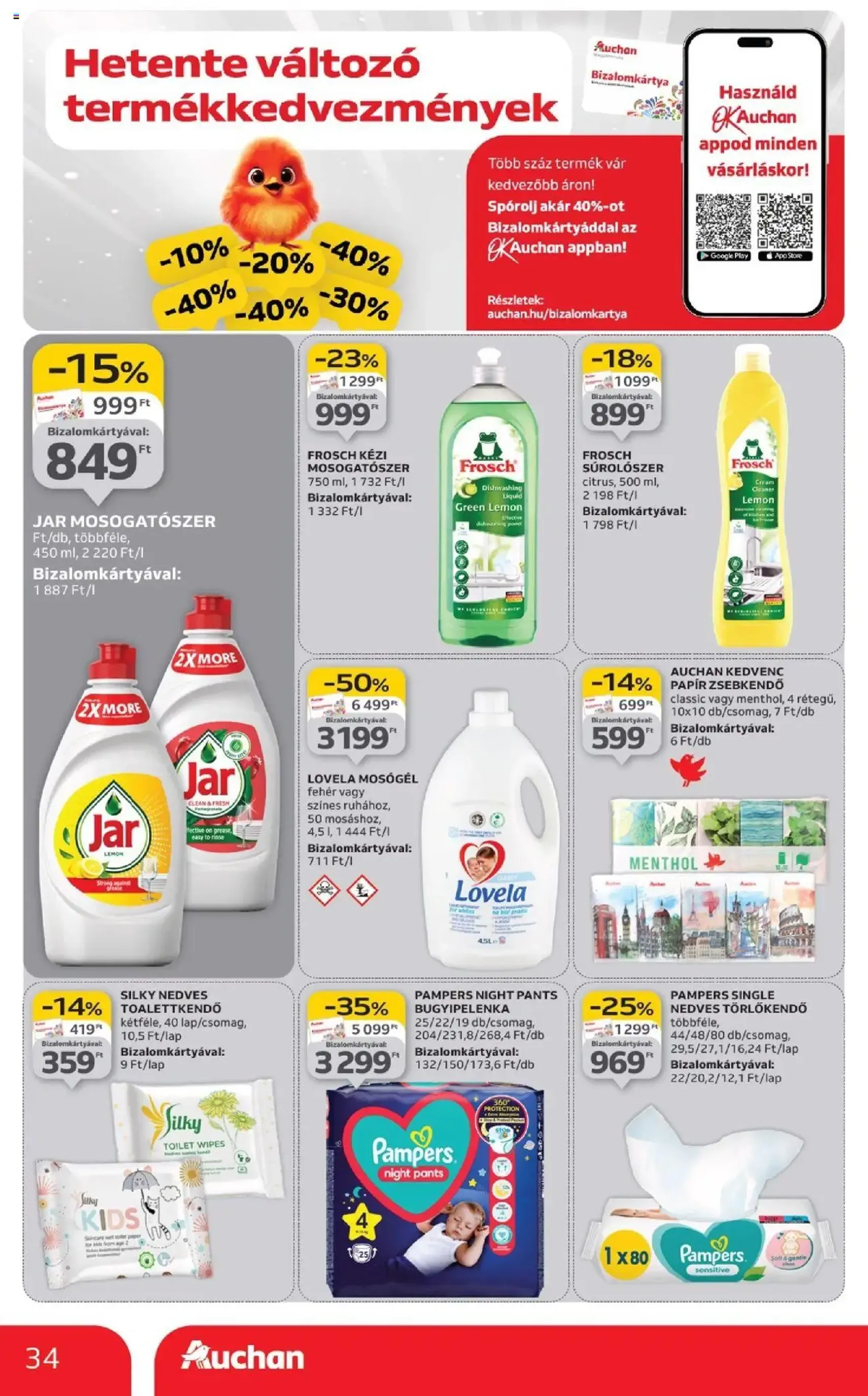 Auchan Akciós újság - 2025.09.25. érvényes szórólap 34 oldal 48 oldalból