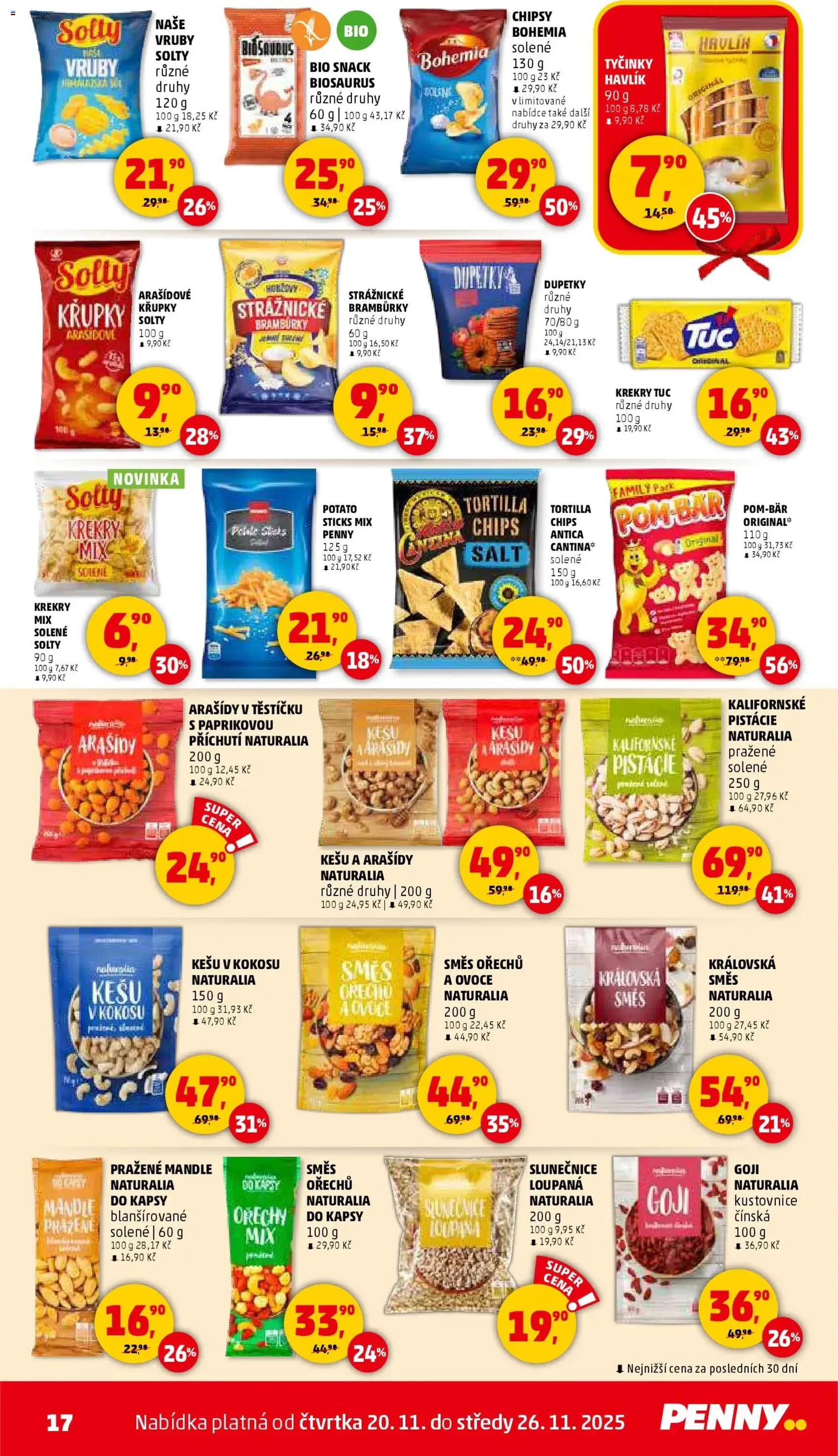 Penny Market leták - Čtvrtečník - platný leták od 20.11.2025 strana 17 z 37