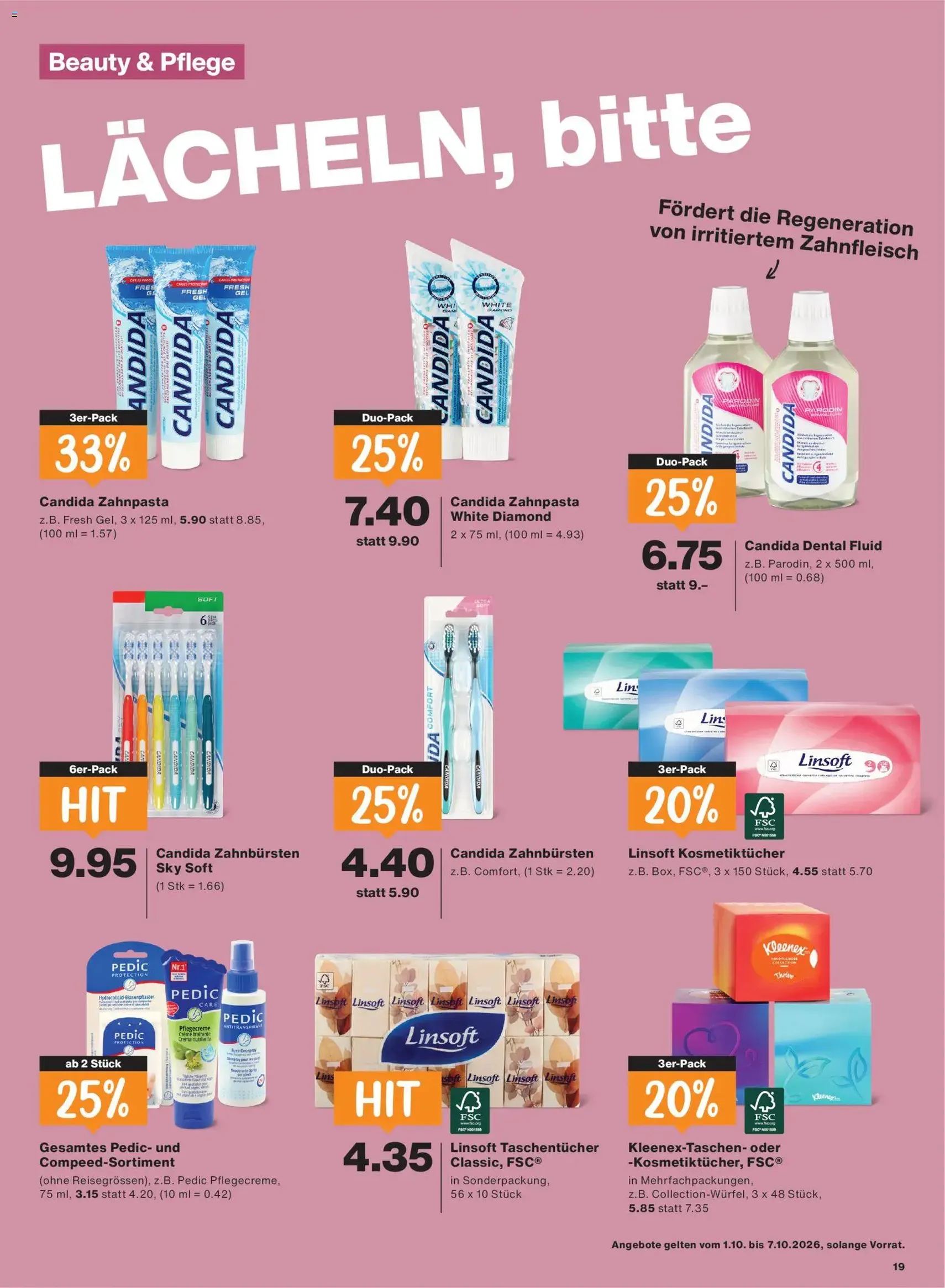 Migros aktionen - Gültiger Prospekt ab 01.10.2026, Seite 19 von insgesamt 24