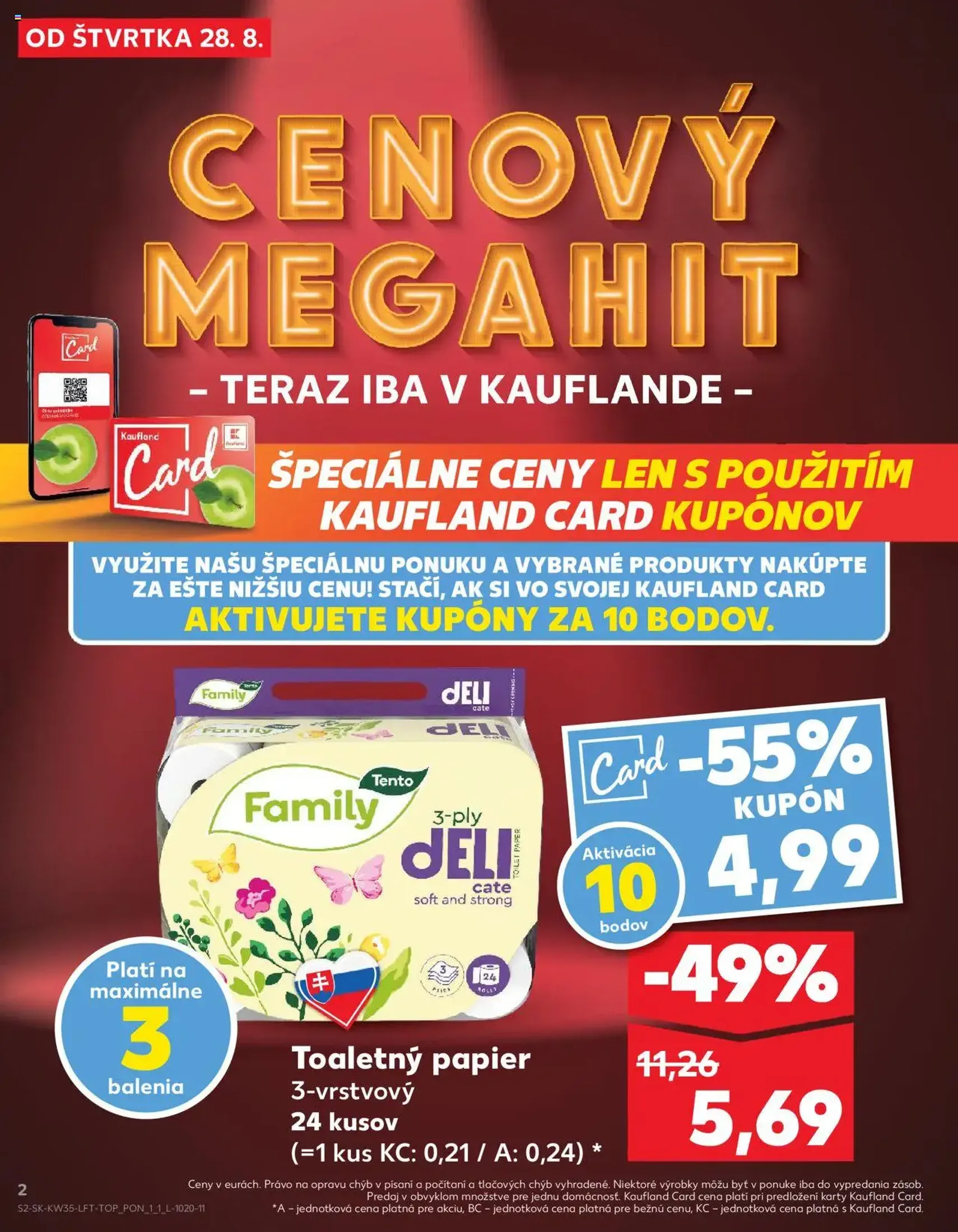 Kaufland Bratislava-Avion - platný leták od 28.08.2025 strana 2 z 80