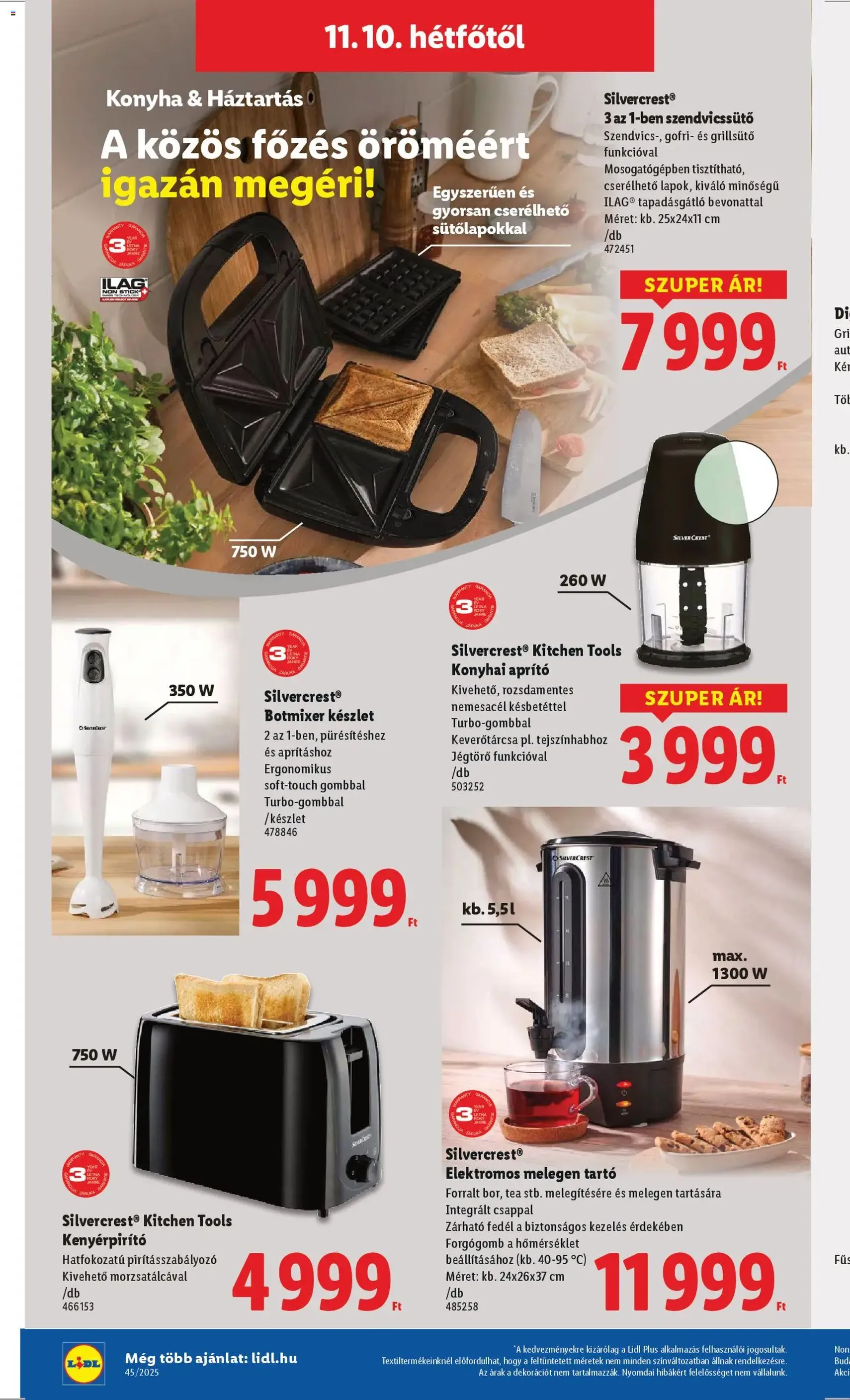 Lidl Akciós újság - 2025.11.06. érvényes szórólap 36 oldal 52 oldalból