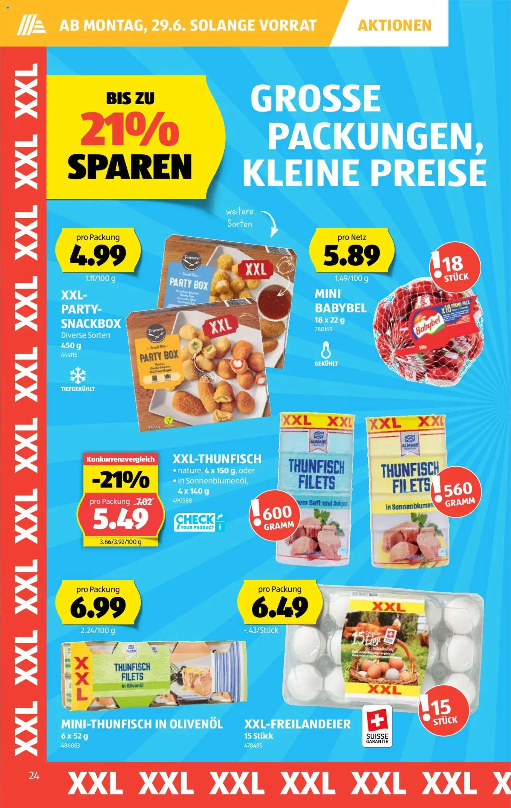 Aldi aktionen - Gültiger Prospekt ab 25.06.2026, Seite 24 von insgesamt 36