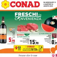 Volantino Conad - anteprima volantino valido dal 13/08/2025