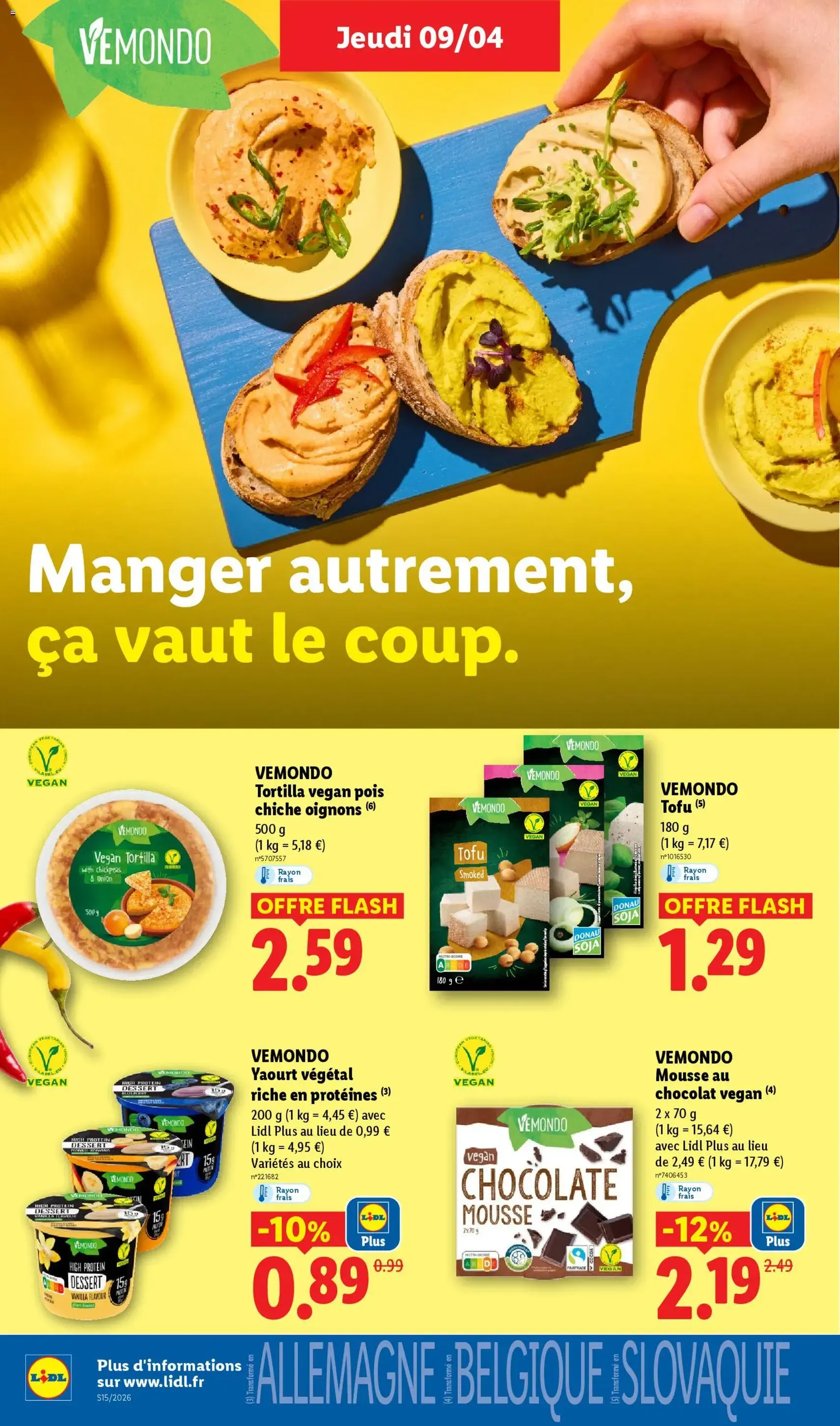 LIDL catalogue semaine 15 - brochure valable à partir du 09/04/2026, page 22 sur 75