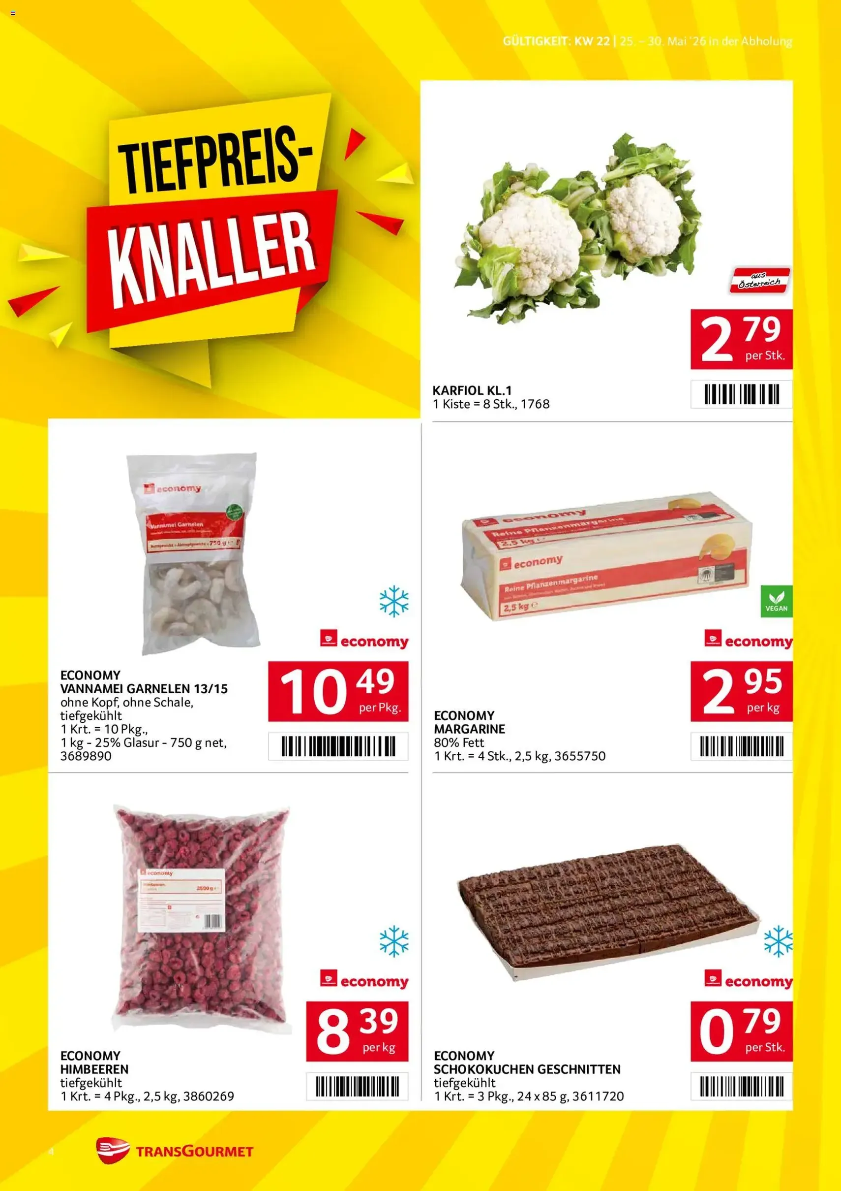 Transgourmet Flugblatt - Gültiger Prospekt ab 25.05.2026, Seite 4 von insgesamt 35