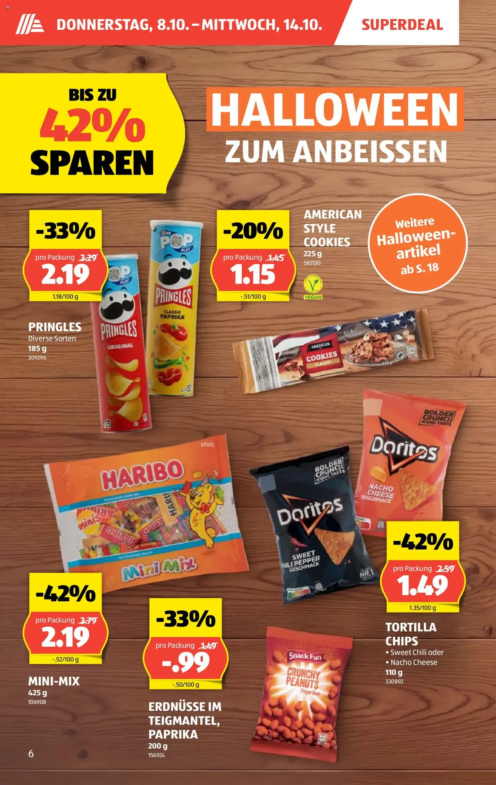 Aldi aktionen - Gültiger Prospekt ab 08.10.2026, Seite 6 von insgesamt 34
