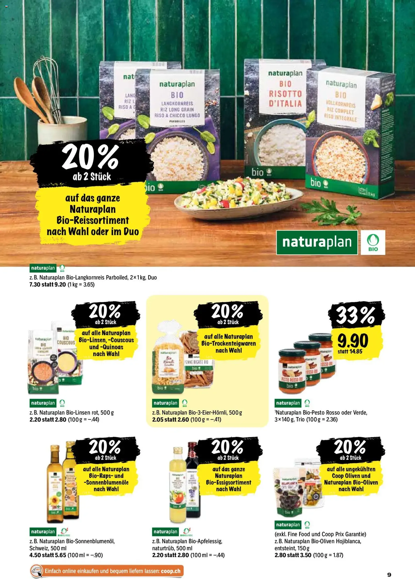 Coop aktionen - Gültiger Prospekt ab 25.06.2026, Seite 9 von insgesamt 24